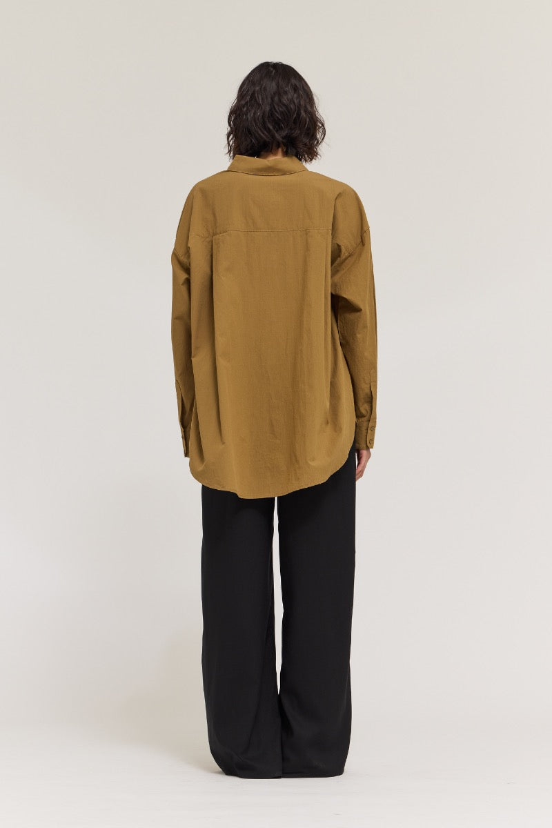 Oversized Walnut Shirt