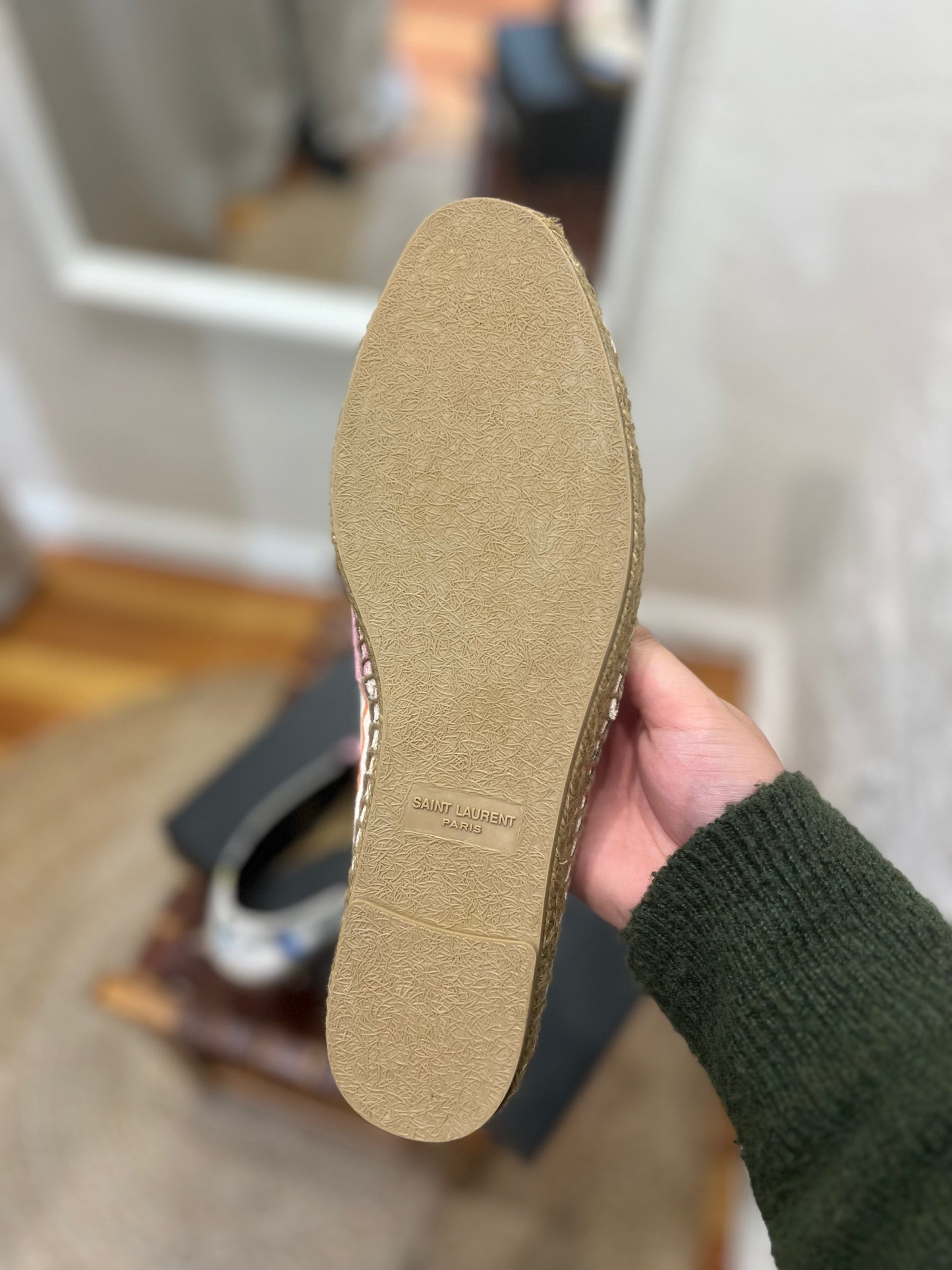 Saint Laurent Paris Love 1980 Espadrilles