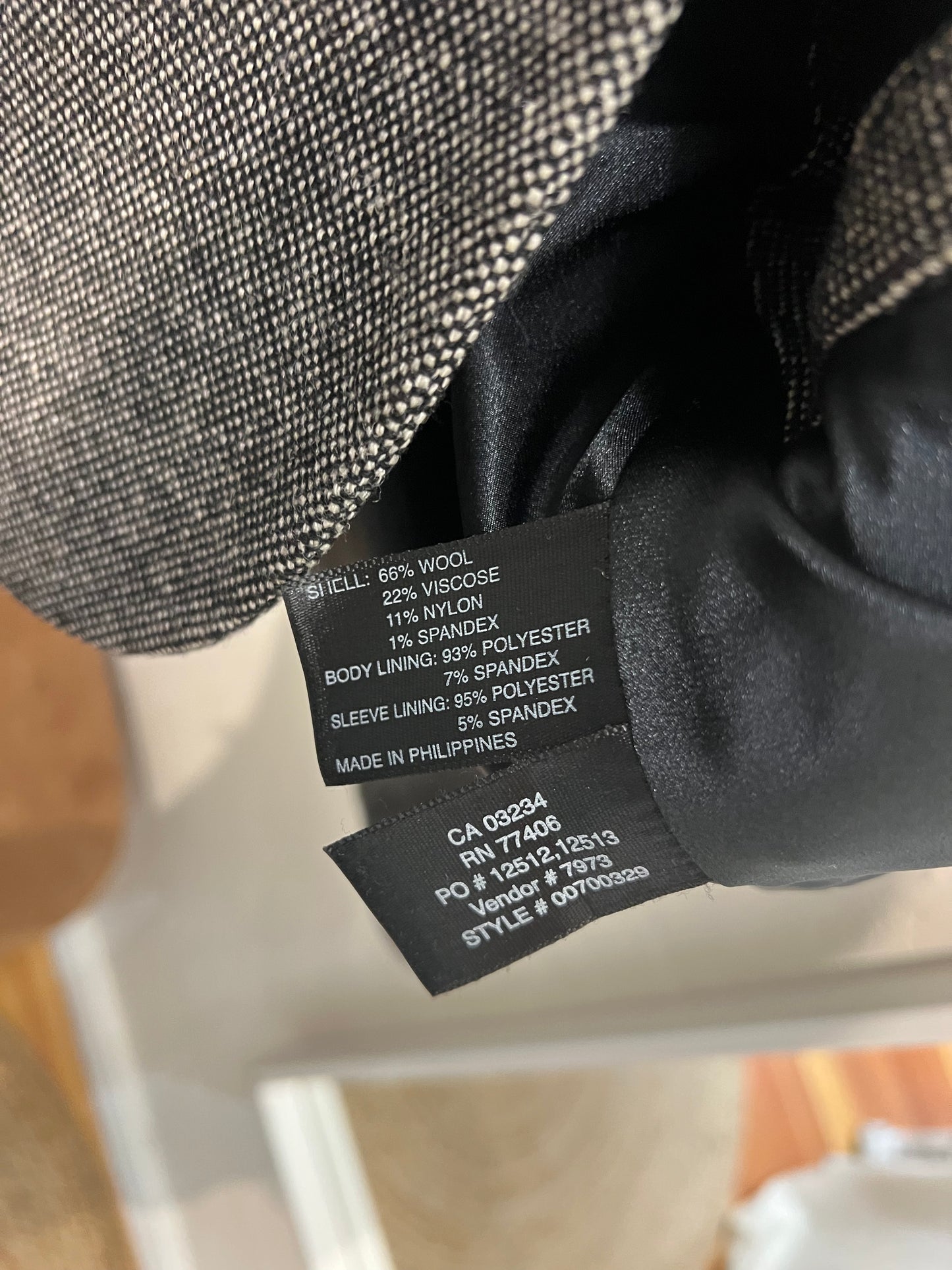 Club Monaco wool blazer