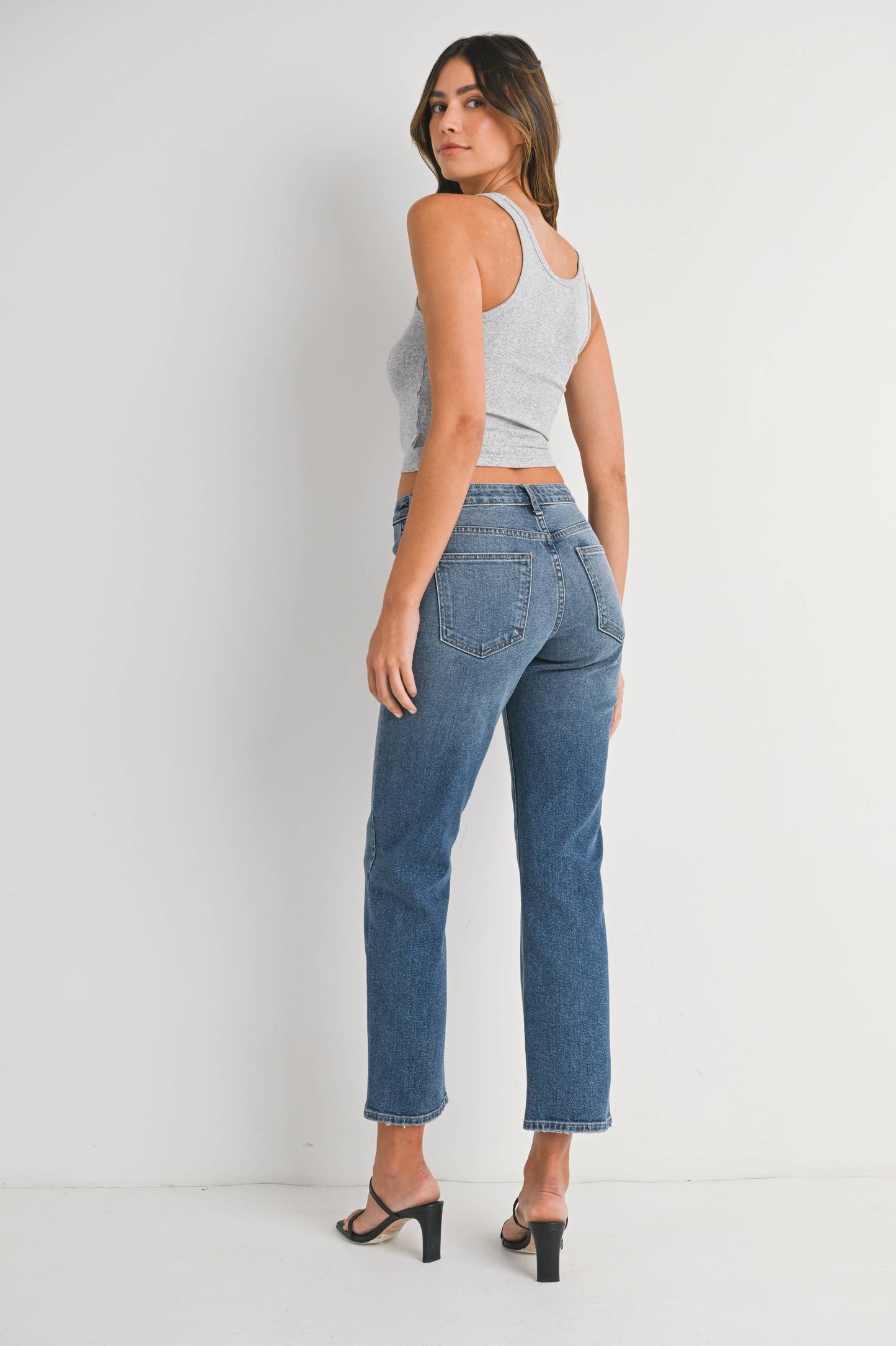 The Mid Rise Straight Jean