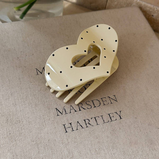 Polka Dot Hair Clips