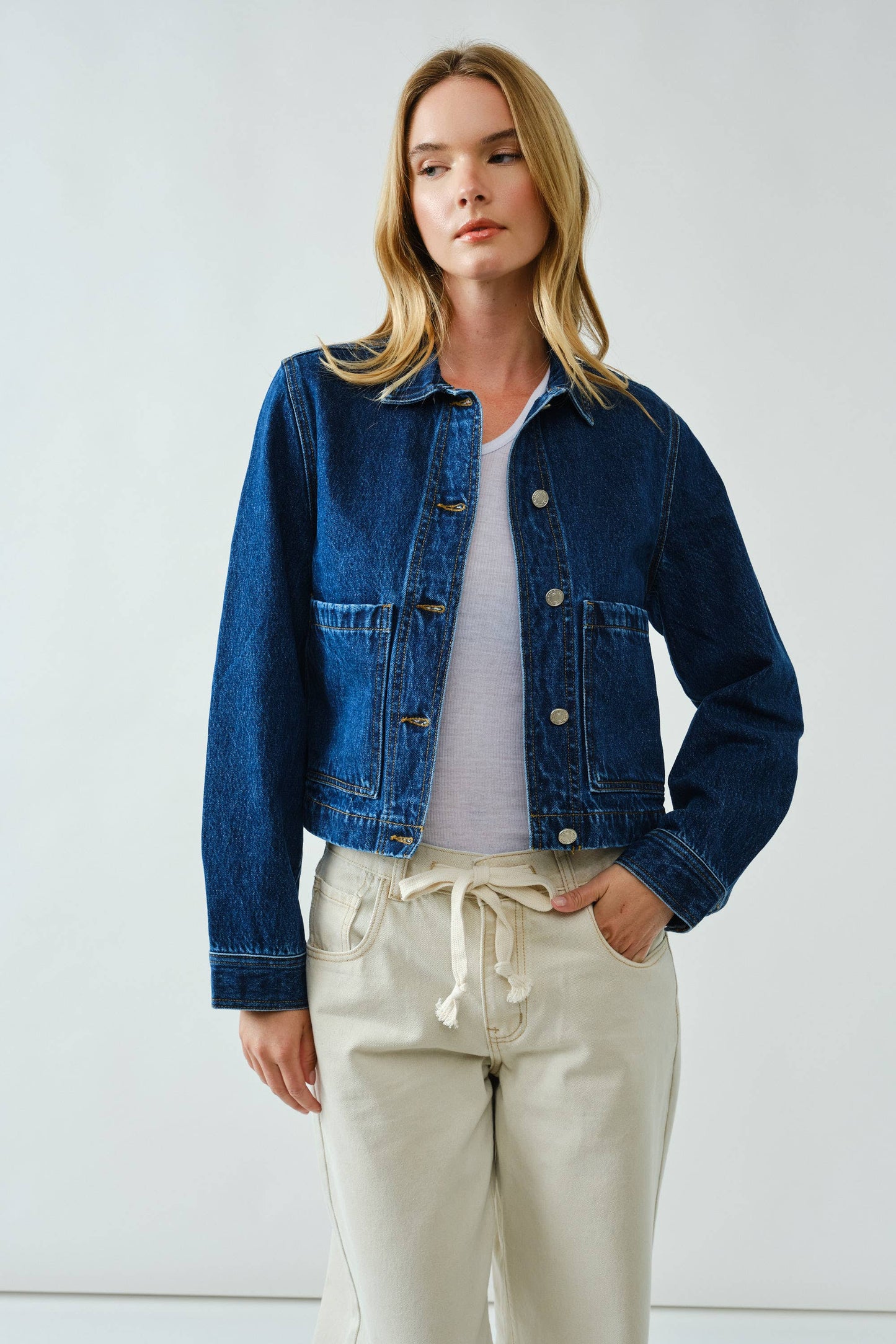 Comfy classic denim jacket