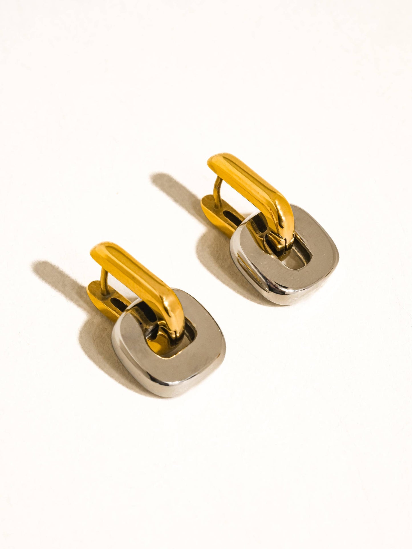 Arliss 18K Gold Non-Tarnish Link Drop Earring