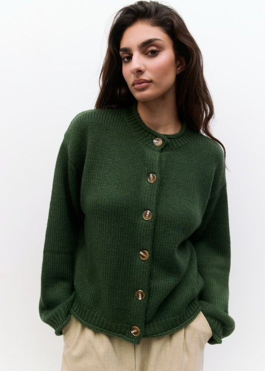 The Hannah Cardigan | Green