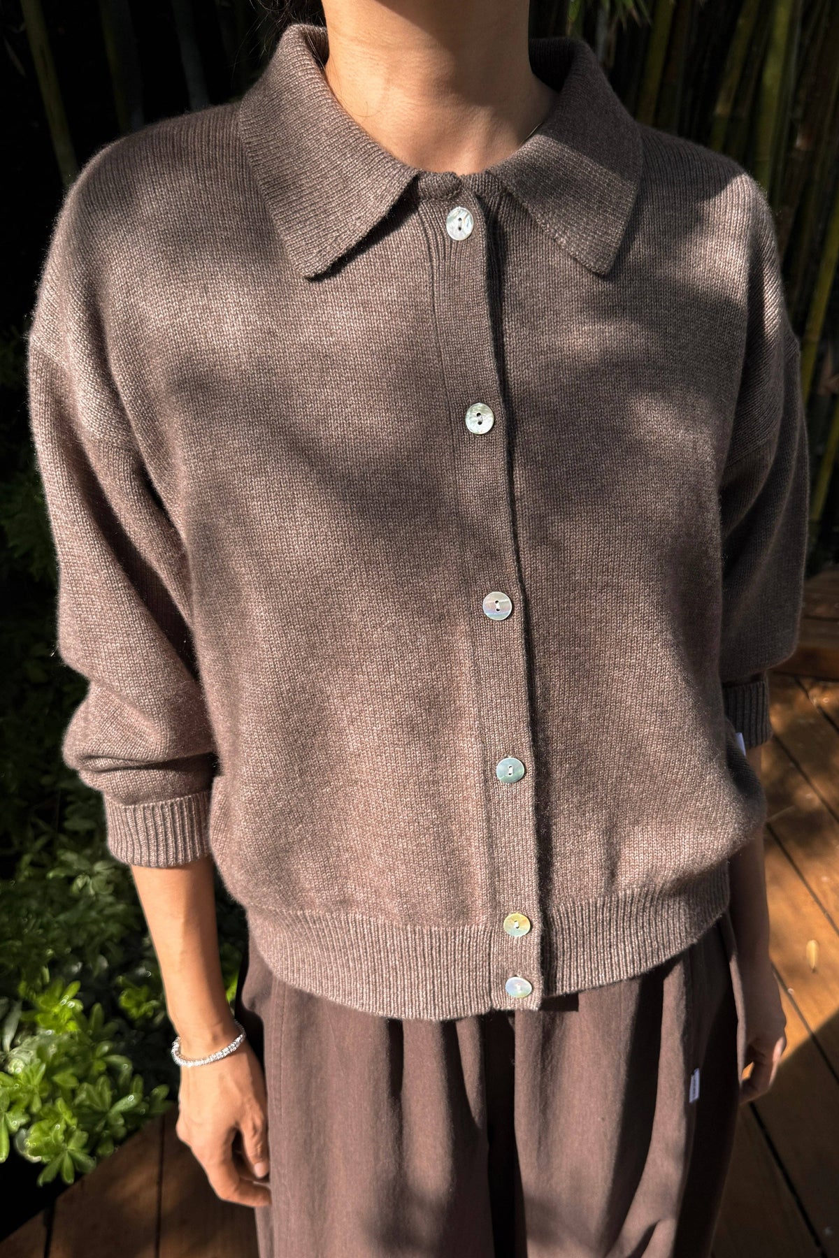 Lou Cashmere Cardigan | Frappe