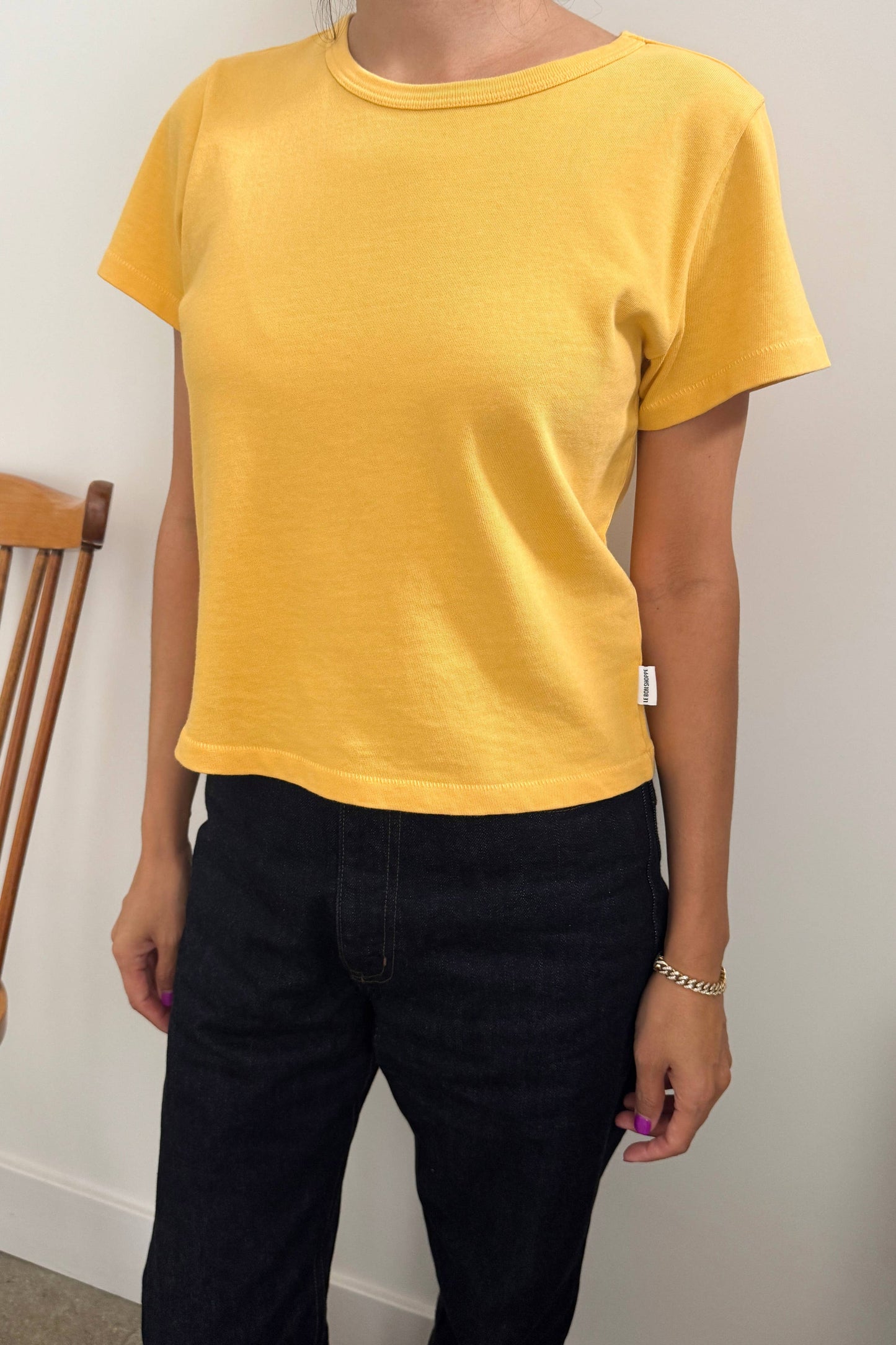 The Little Boy Tee (Premium Jersey 2S-2M-1L): Rice / 2S-2M-1L