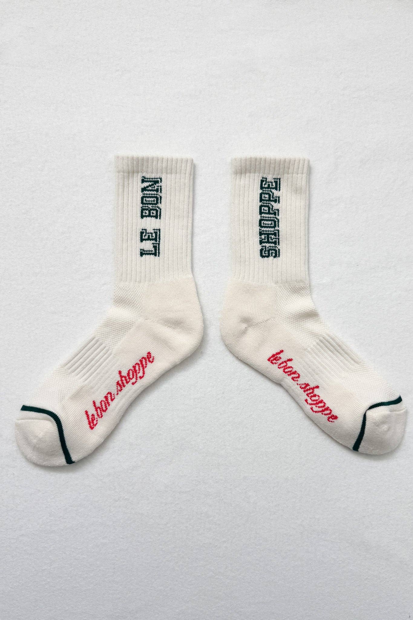 Preppy Socks : Canvas / Green
