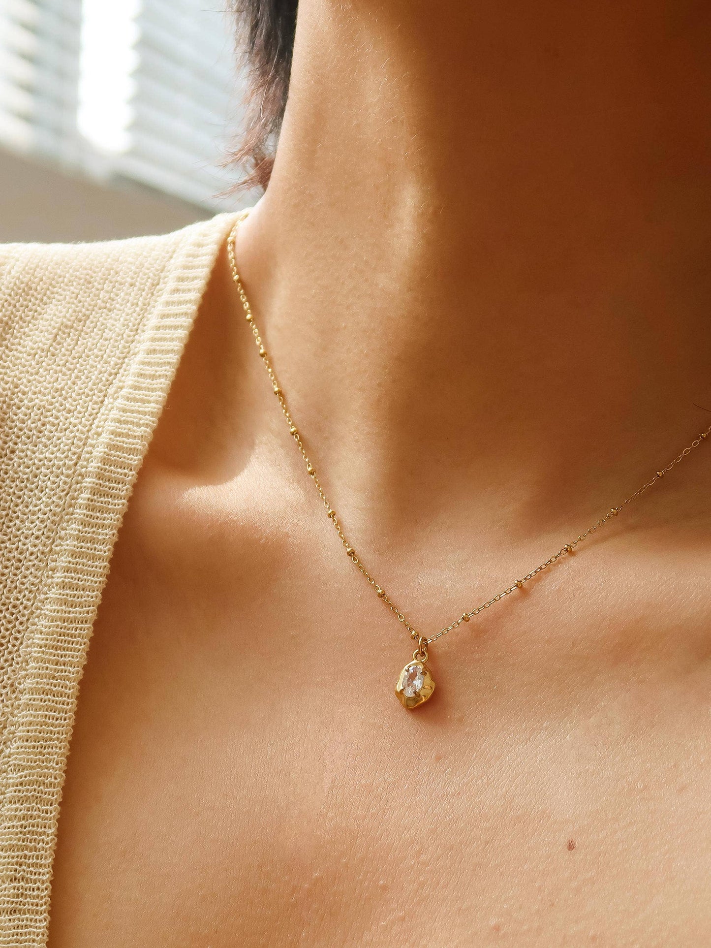 Ryleigh  Petite CZ Necklace