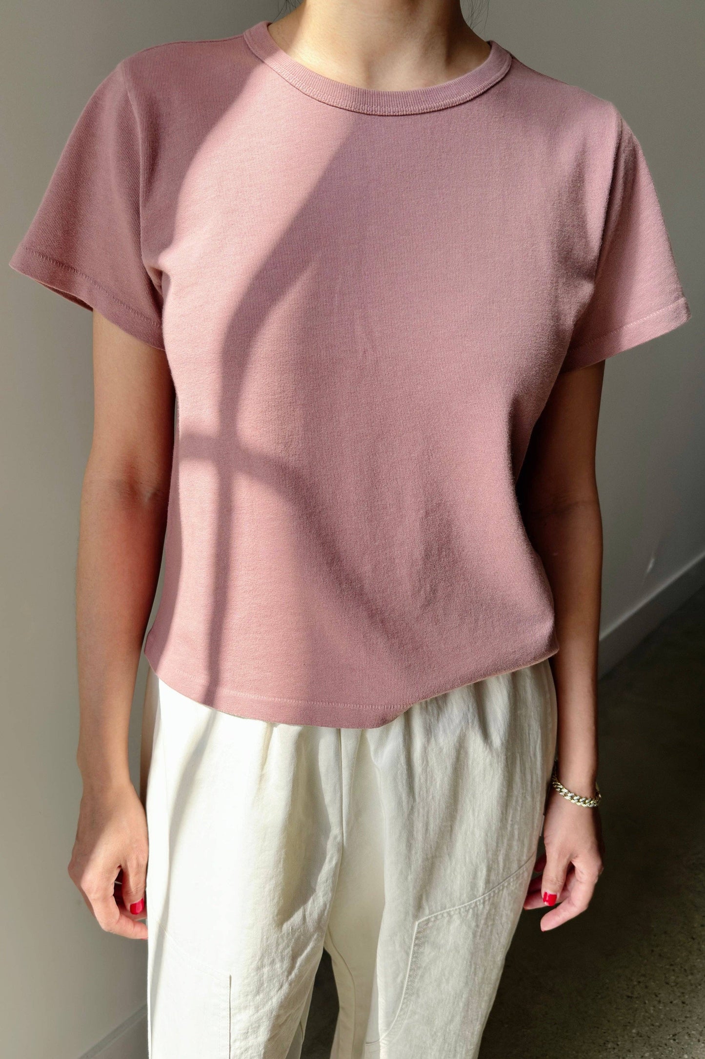 The Little Boy Tee (Premium Jersey 2S-2M-1L): Rice / 2S-2M-1L