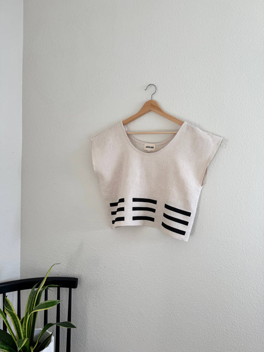 Nature linen top