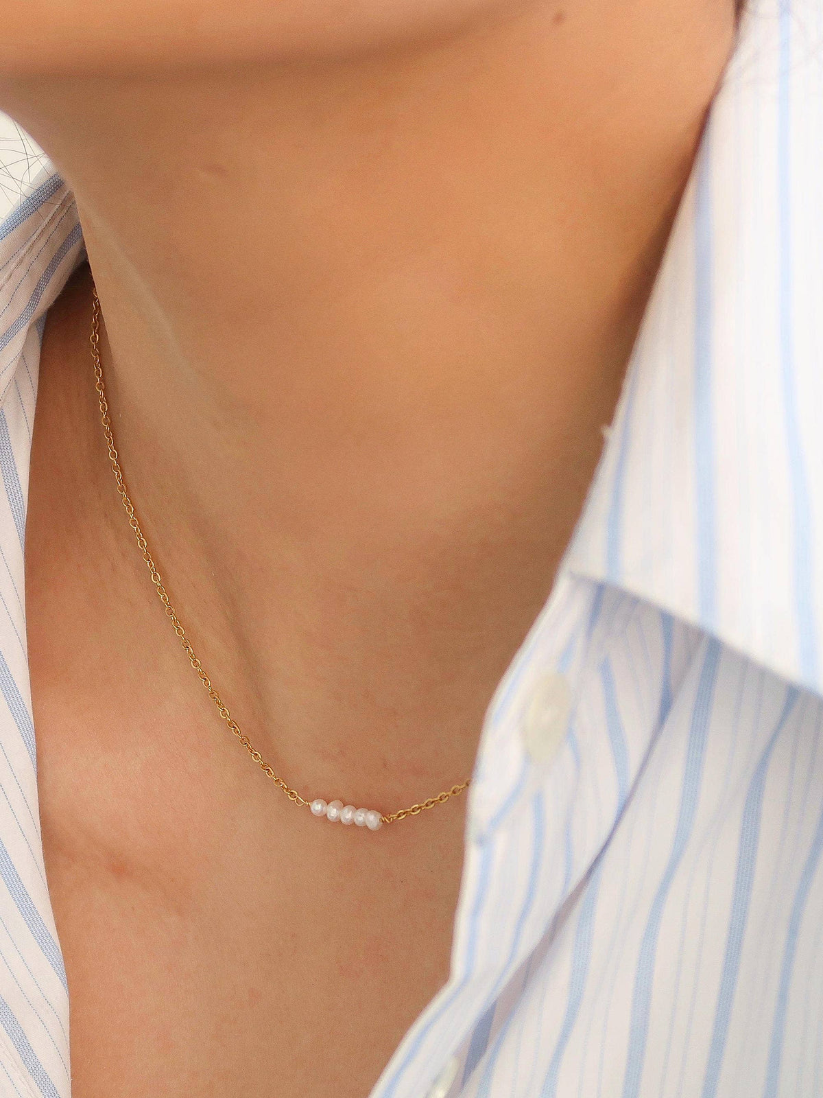 Petite Pearl Leilani Chokers