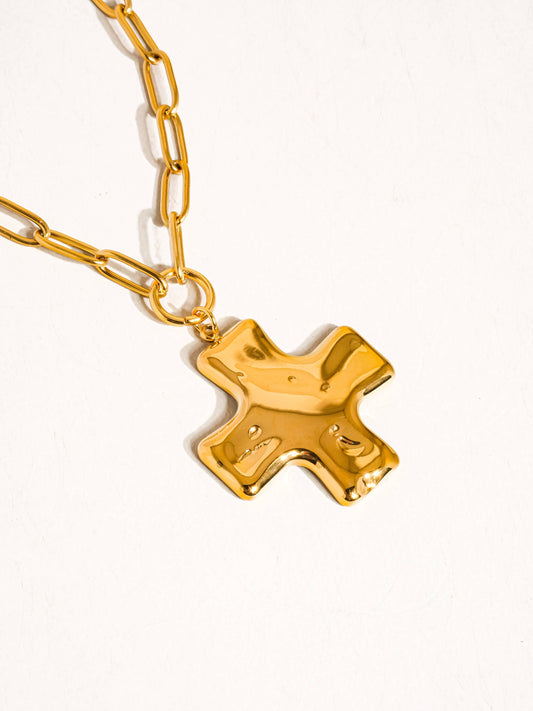 Bari  Cross Chain Necklace