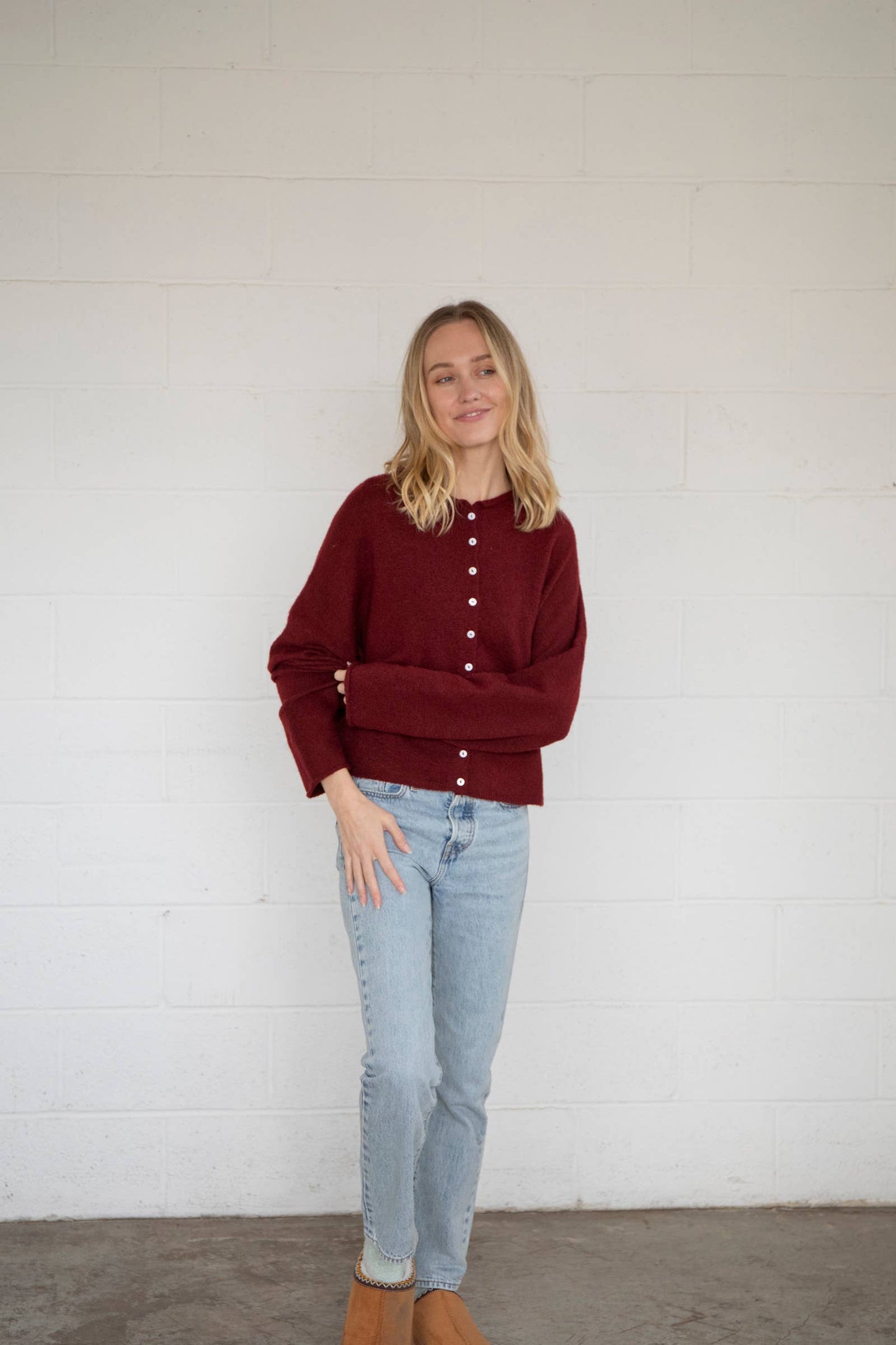 Piper Cardigan | Wine