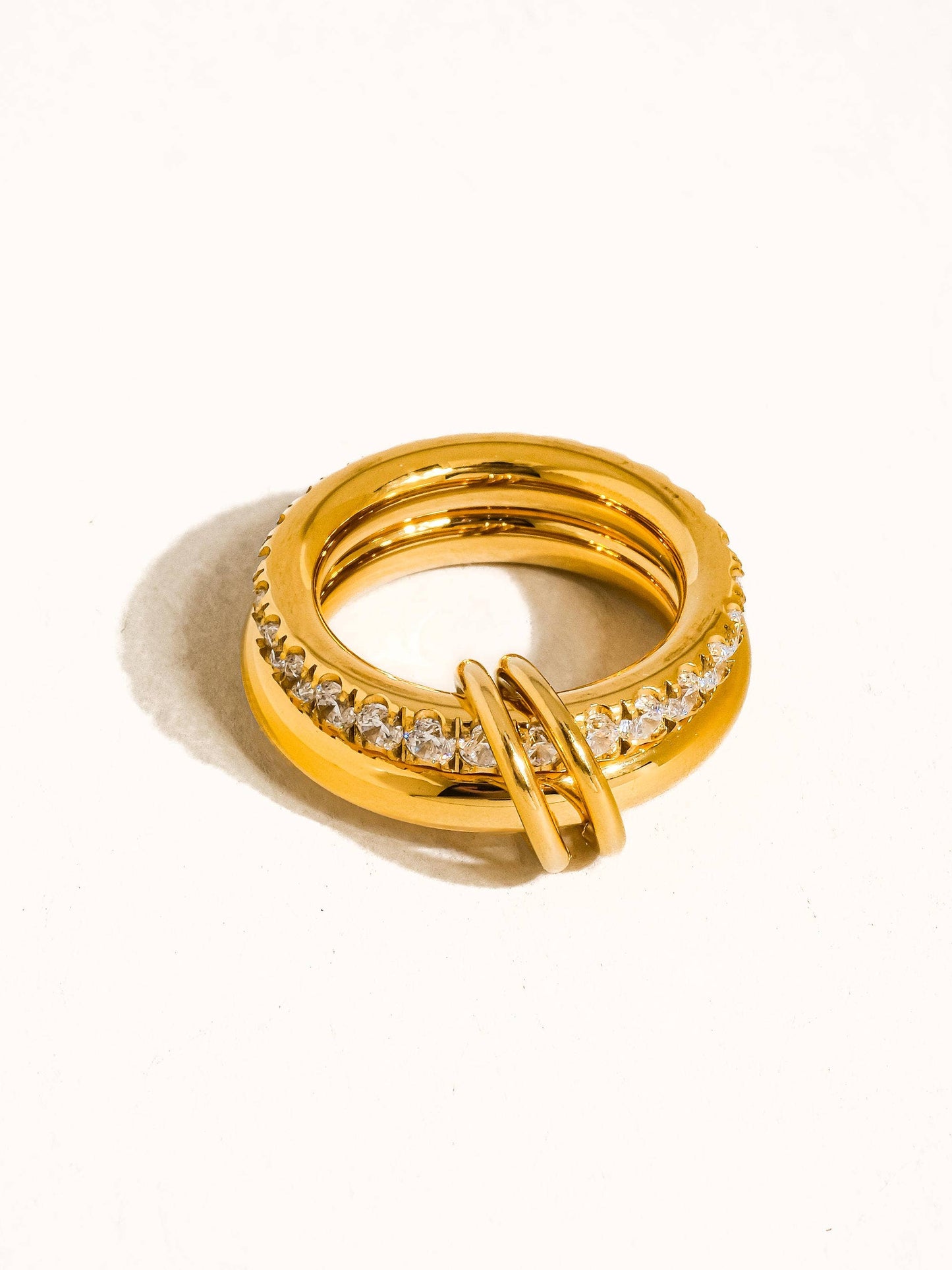 Justine Double Hoop Ring