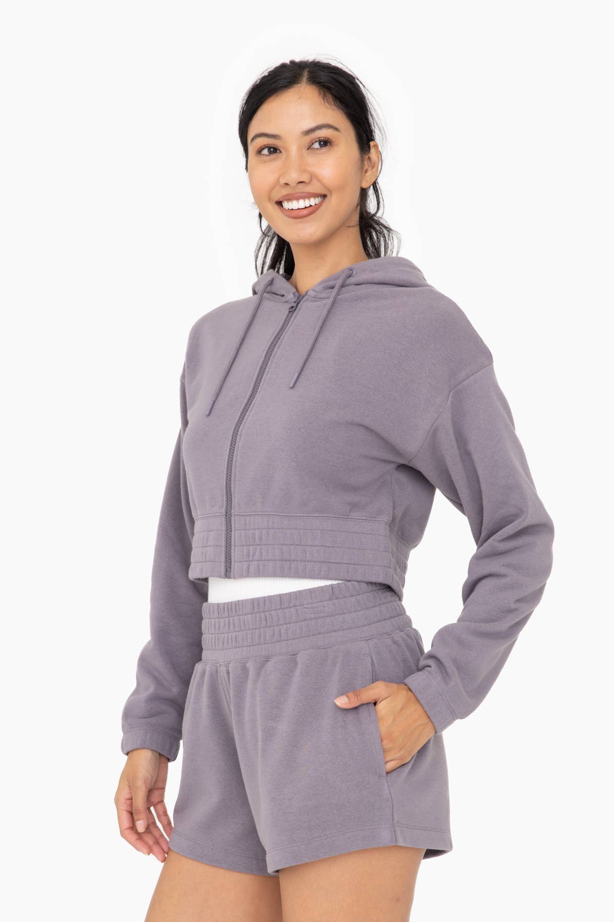 Brushed Cotton Lounge Hoodie