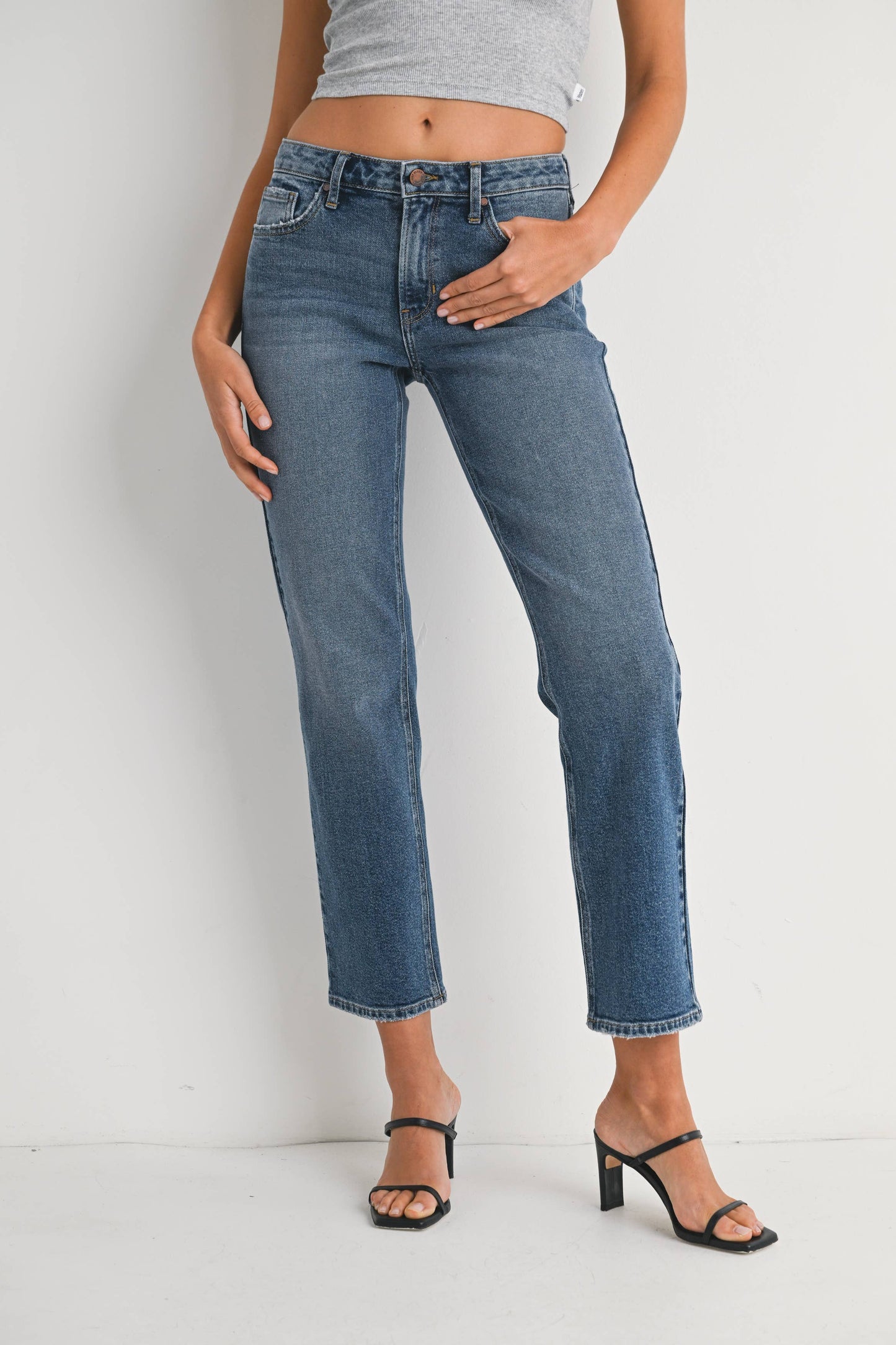 The Mid Rise Straight Jean