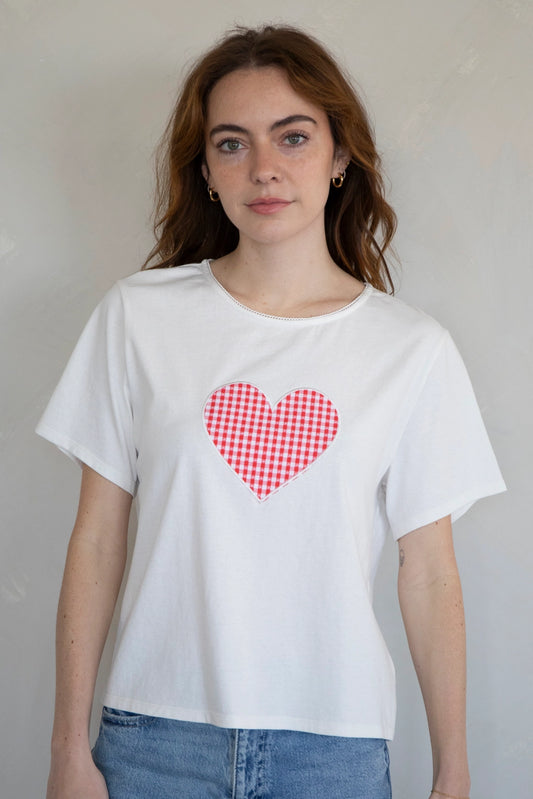Heart tee