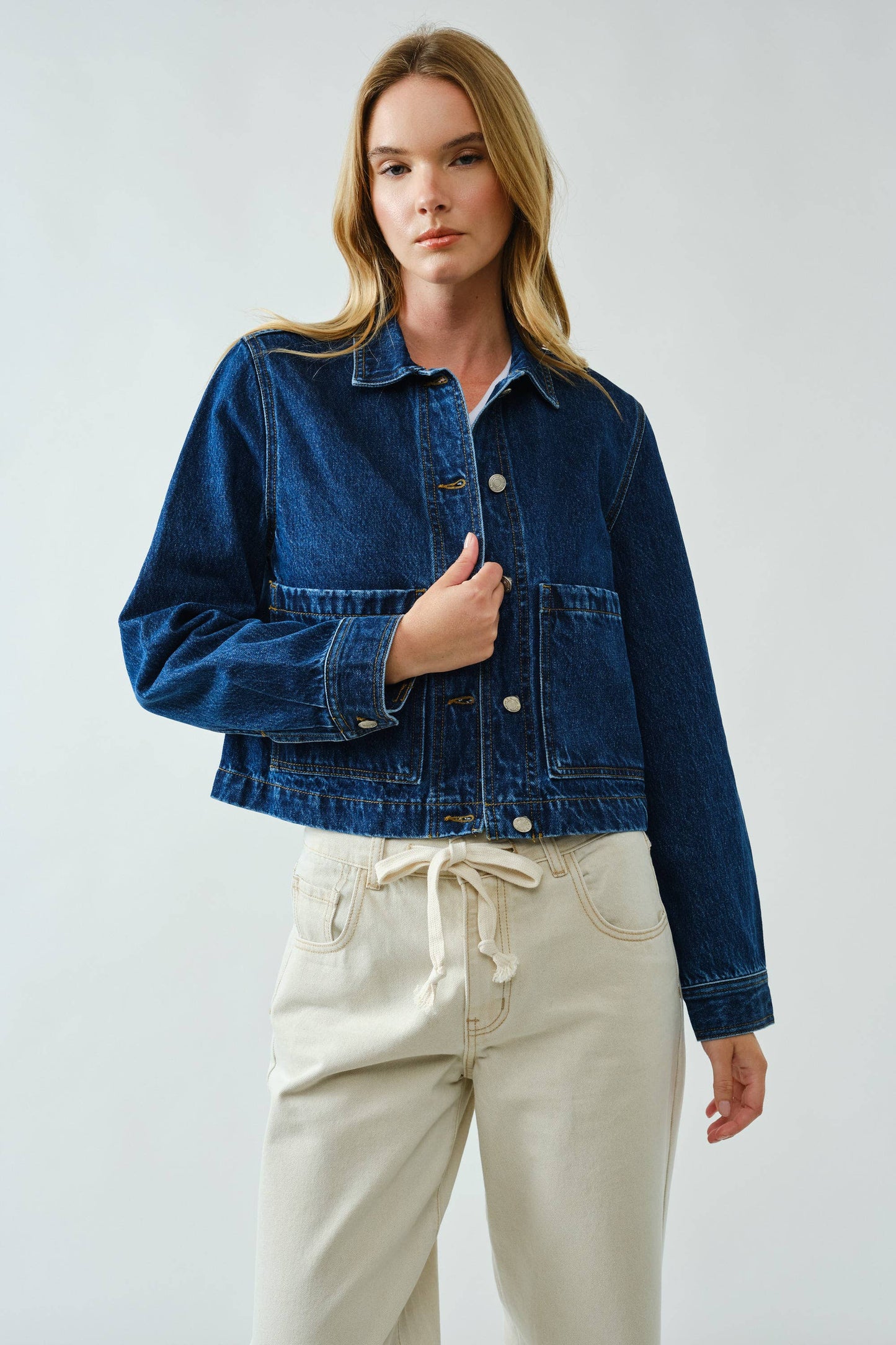 Comfy classic denim jacket