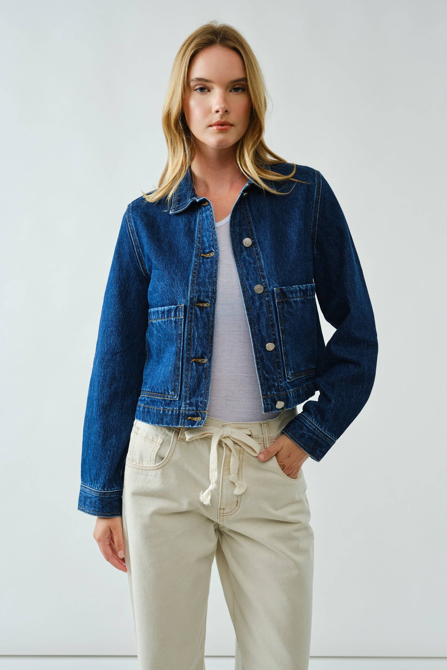 Comfy classic denim jacket