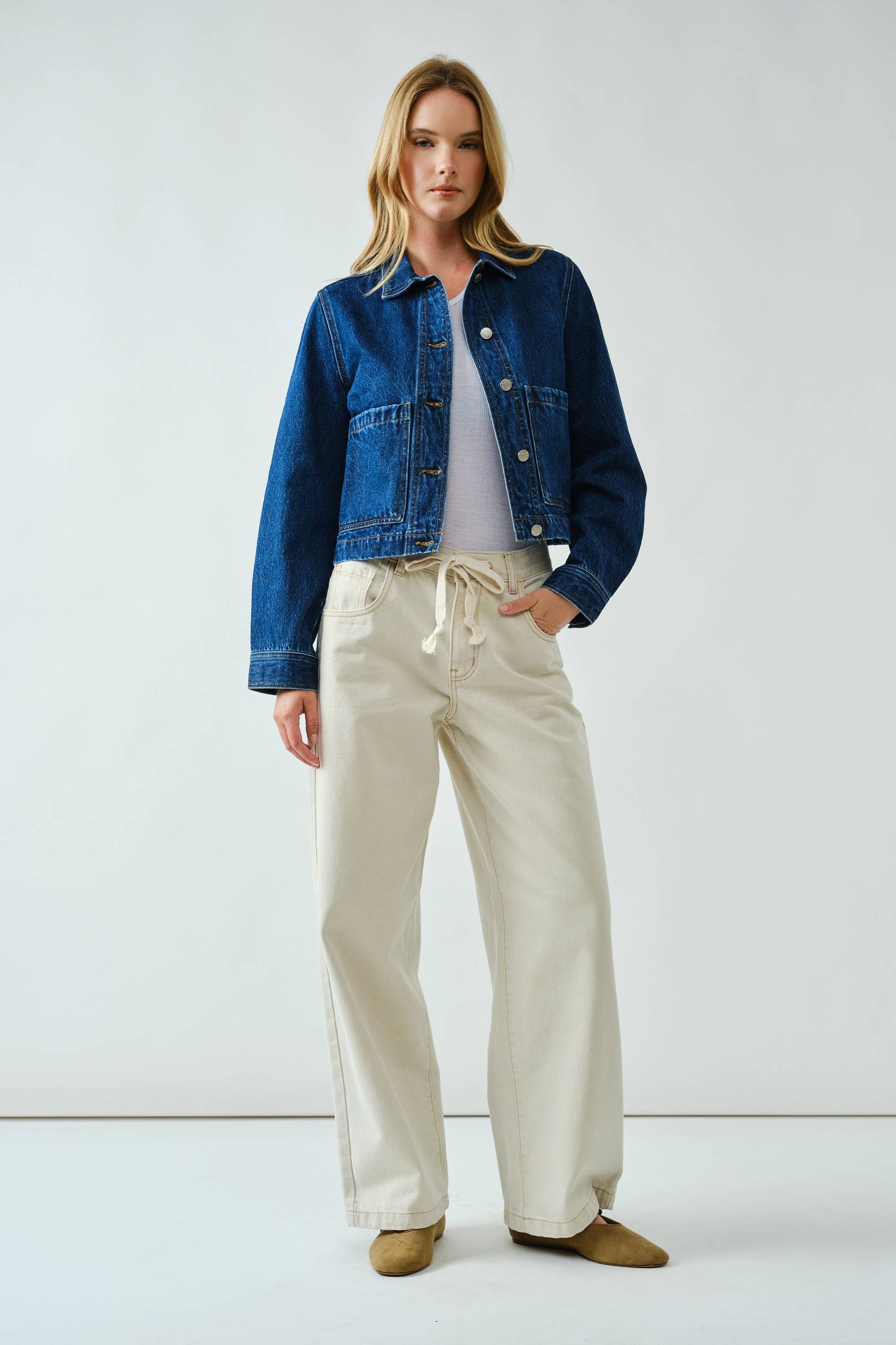 Comfy classic denim jacket