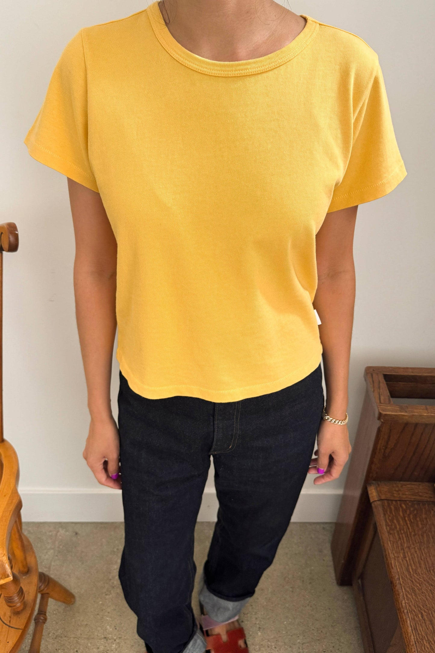 The Little Boy Tee (Premium Jersey 2S-2M-1L): Rice / 2S-2M-1L