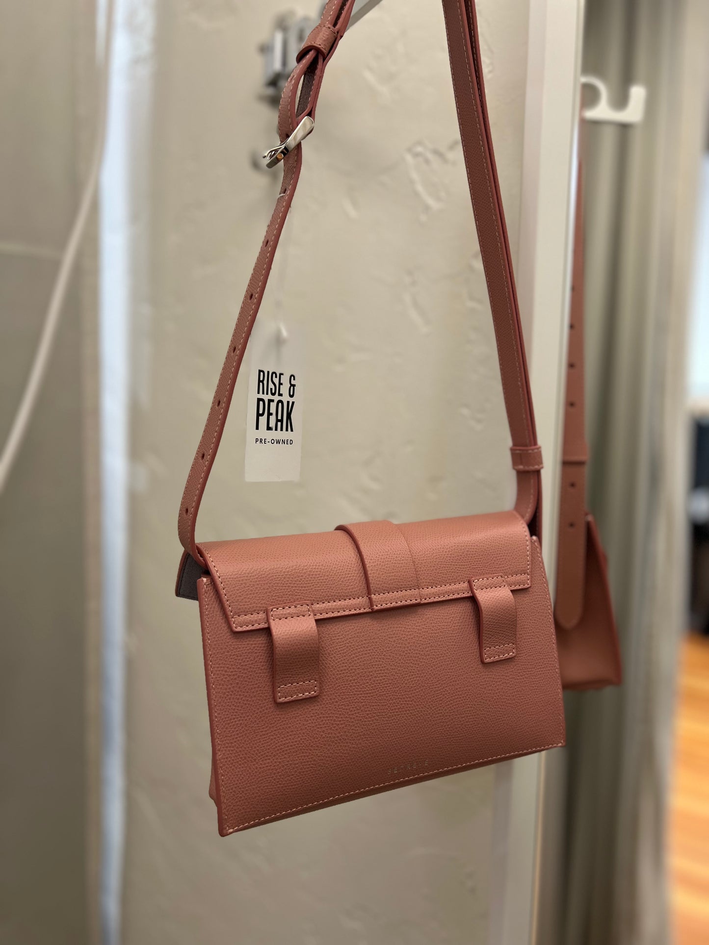 Senreve Aria Mauve Crossbody Belt Bag