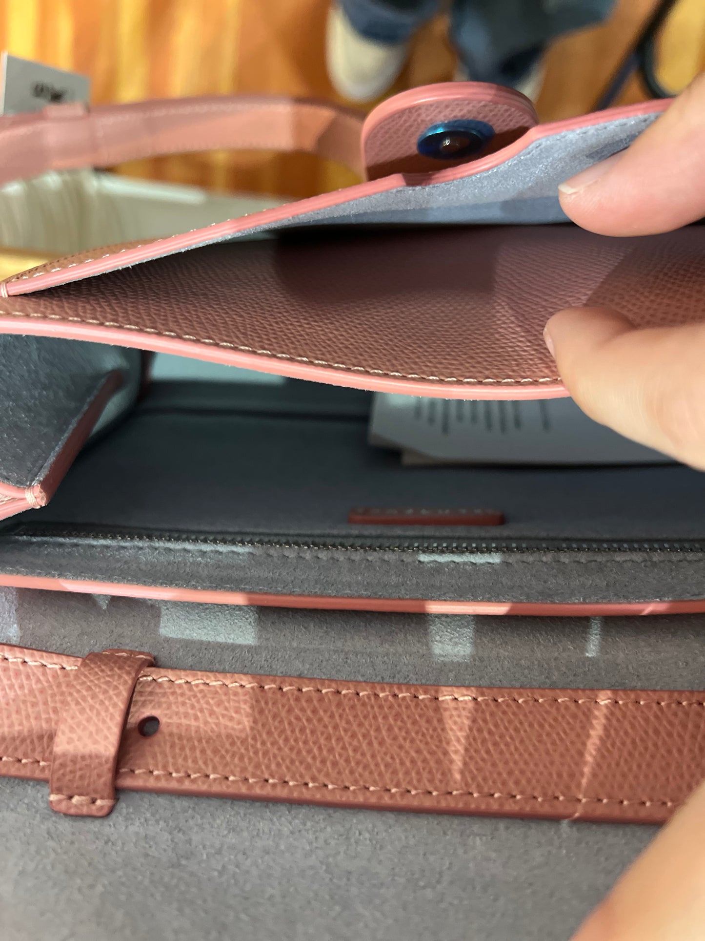 Senreve Aria Mauve Crossbody Belt Bag