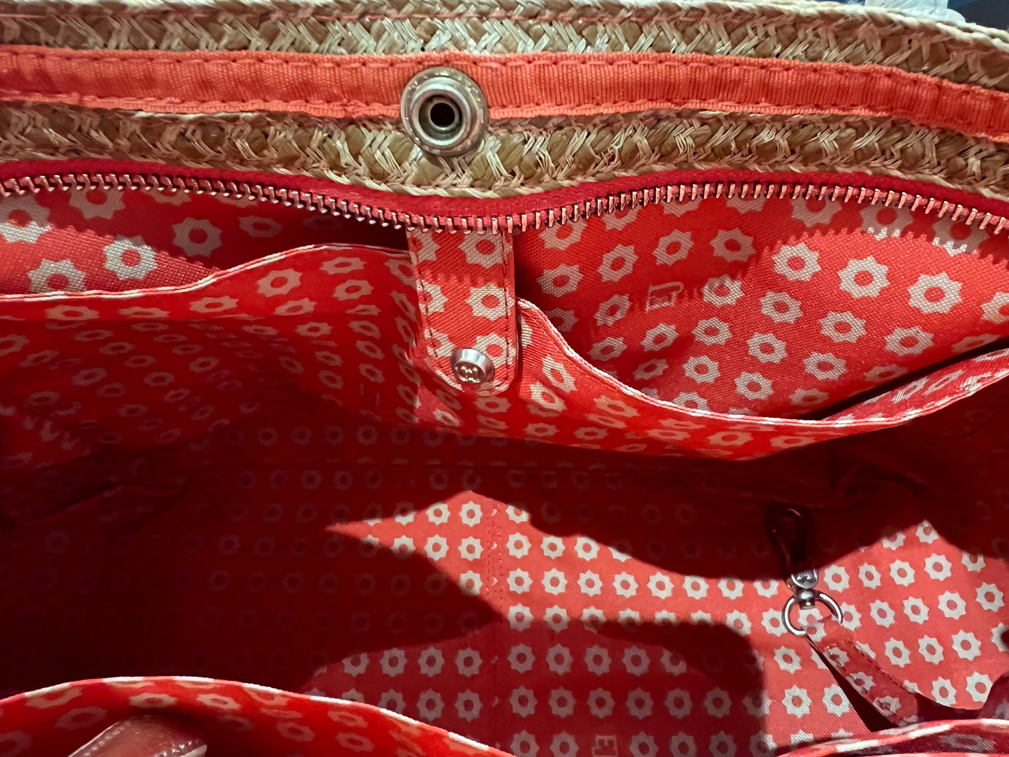 Eric Javitz Squishee Island Straw Tote Bag