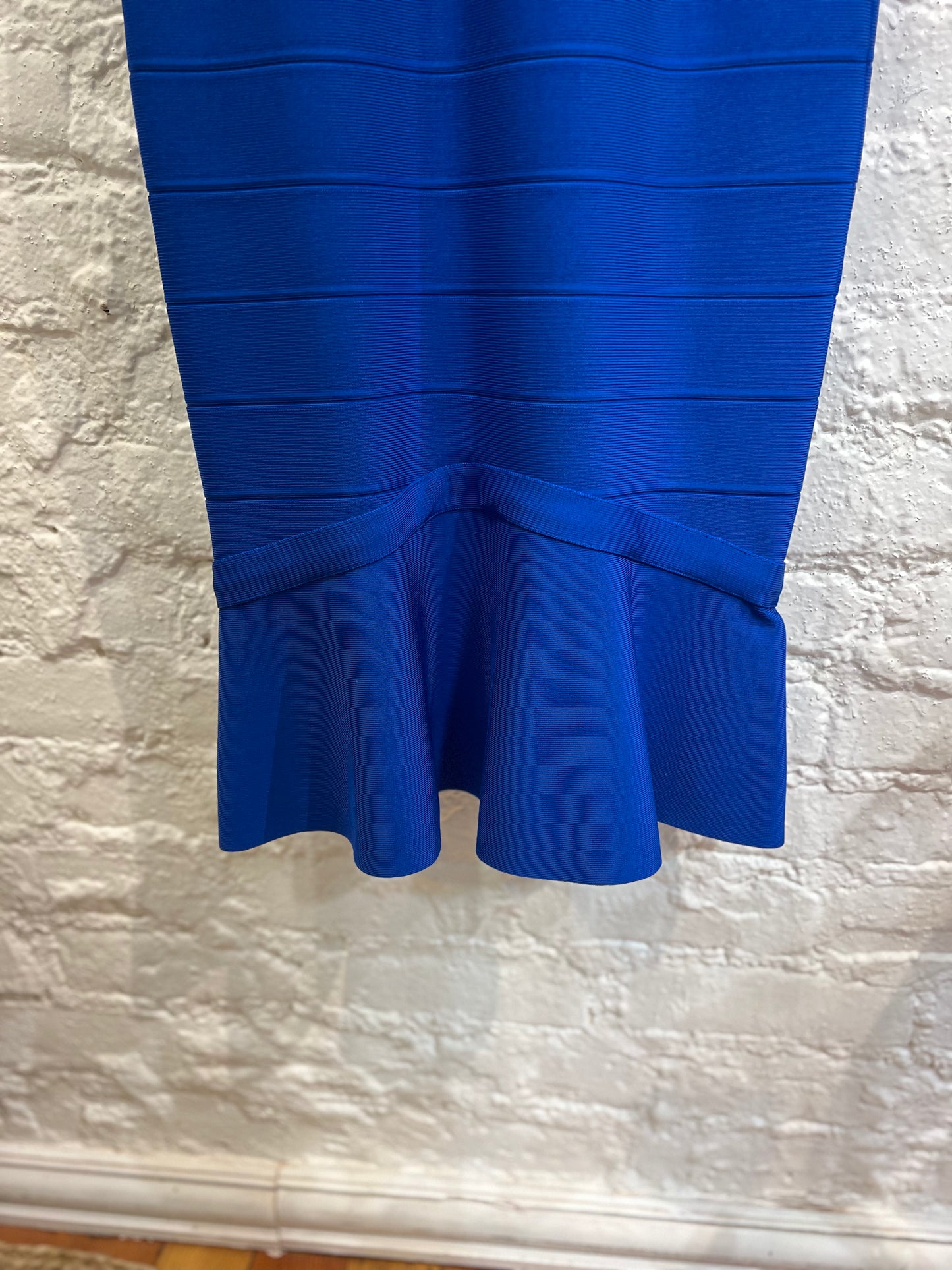 Herve Leger Sweetheart Flare Bandage Dress