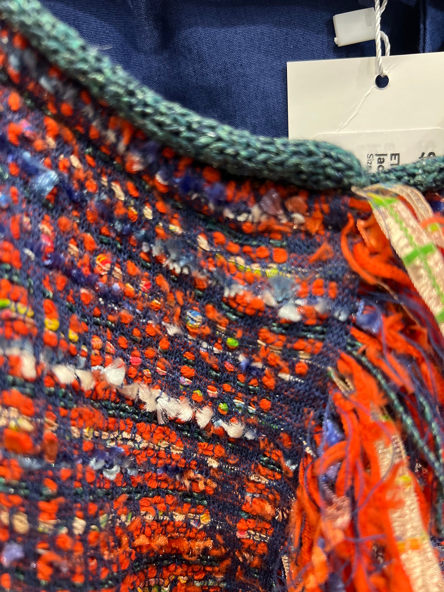Etro 44 Multicolor Cotton-Blend Jacket