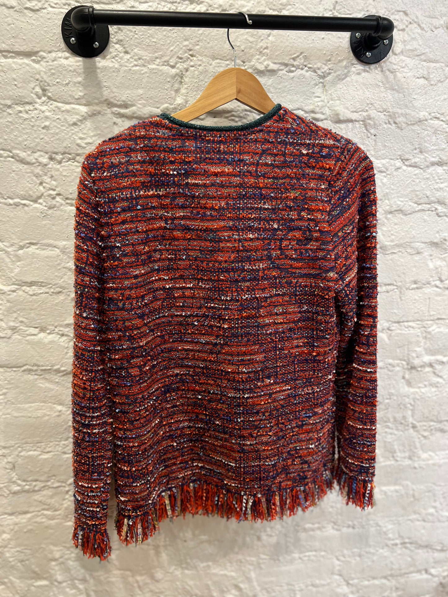 Etro 44 Multicolor Cotton-Blend Jacket