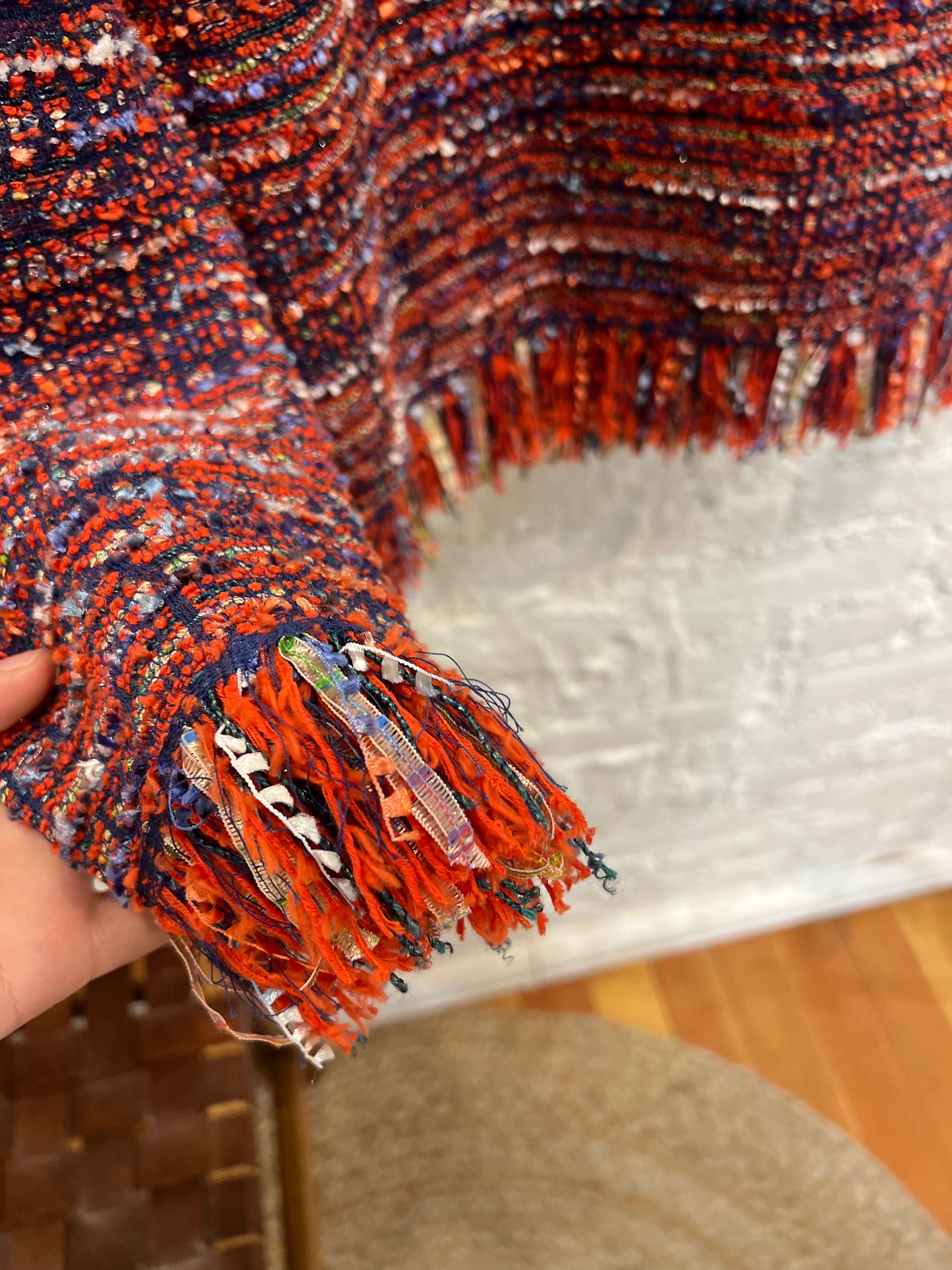 Etro 44 Multicolor Cotton-Blend Jacket