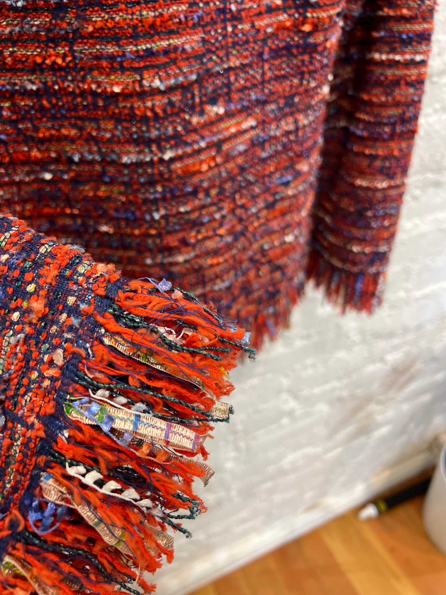 Etro 44 Multicolor Cotton-Blend Jacket