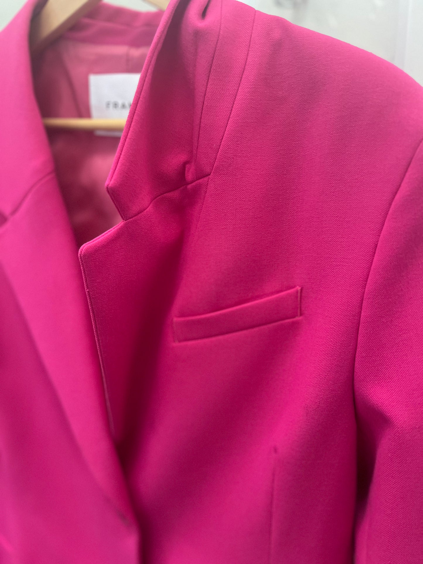 Frame Denim Pink Blazer