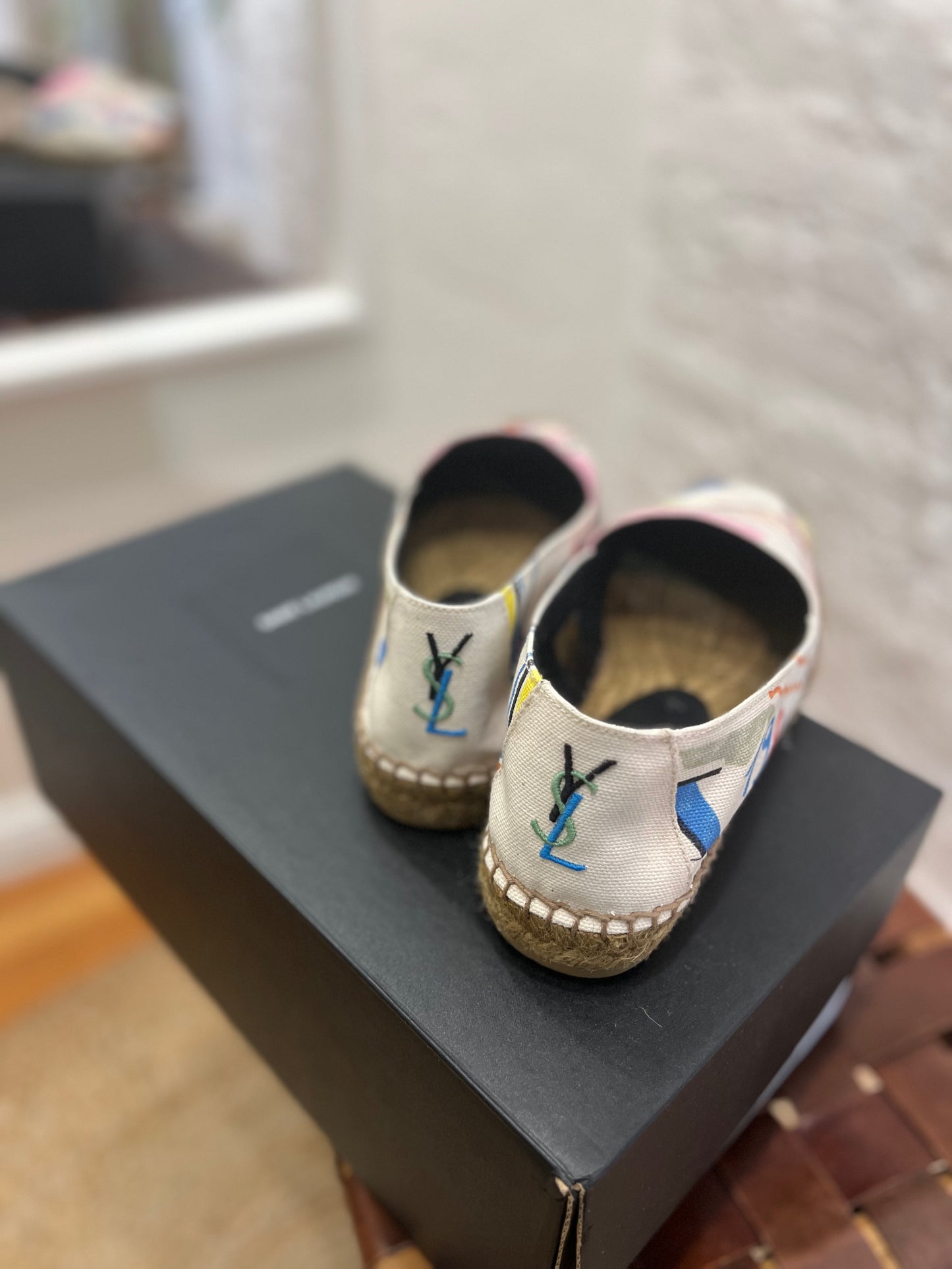 Saint Laurent Paris Love 1980 Espadrilles