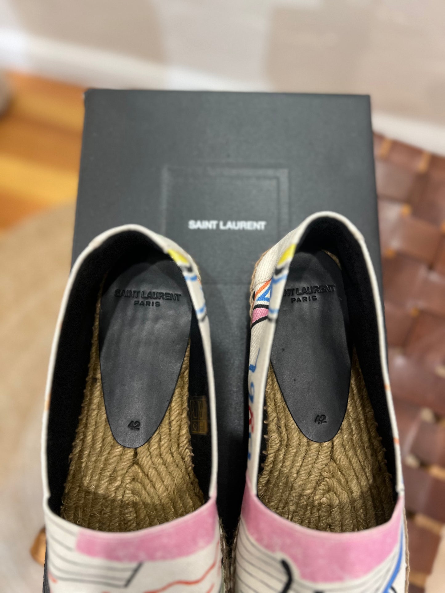 Saint Laurent Paris Love 1980 Espadrilles