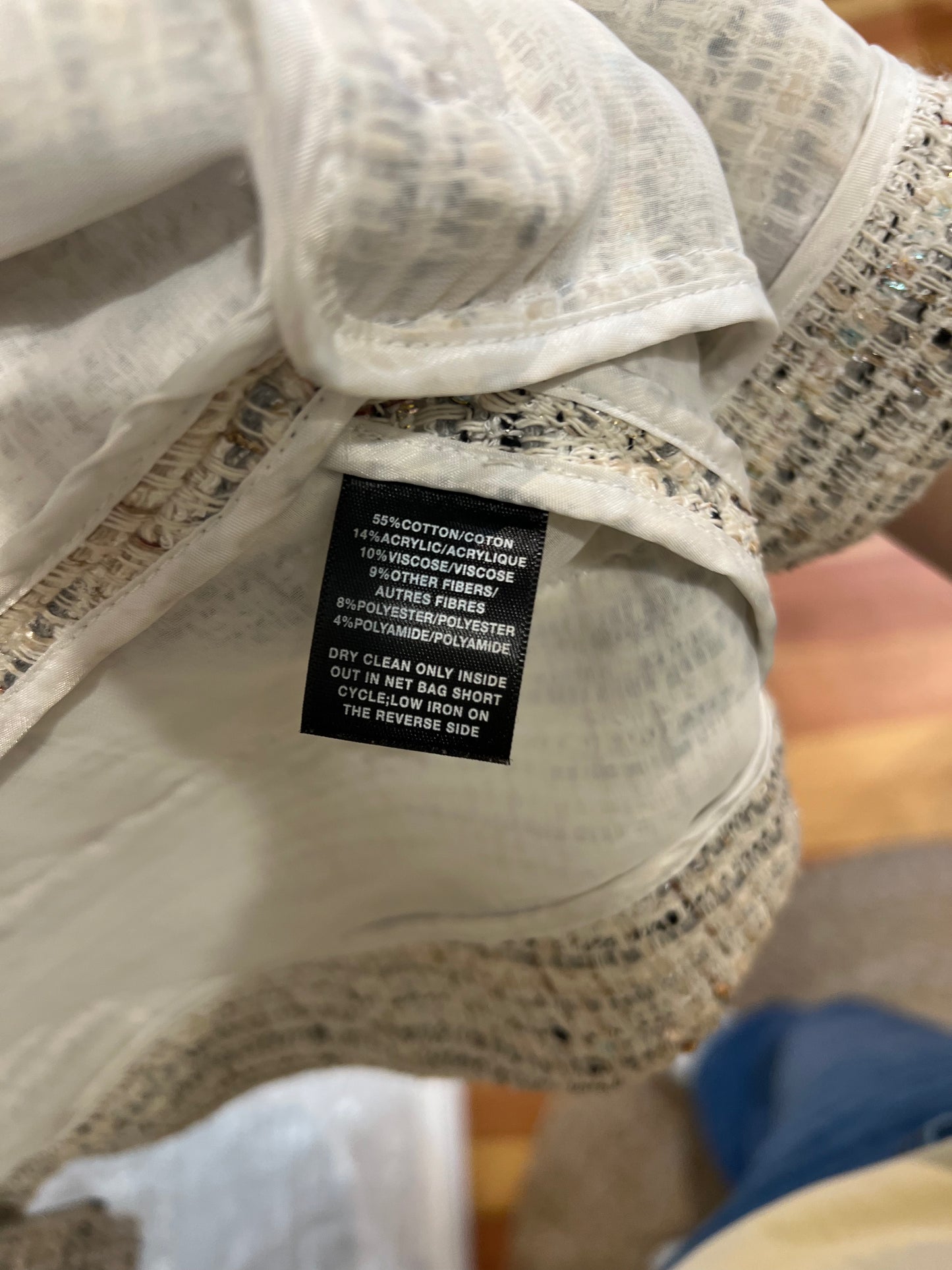 Lafayette 148 New York Tweed Zip-Up Jacket
