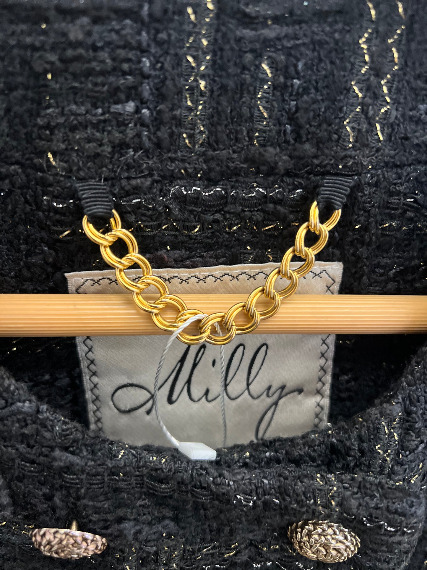 Milly Tweed Double Breasted Jacket