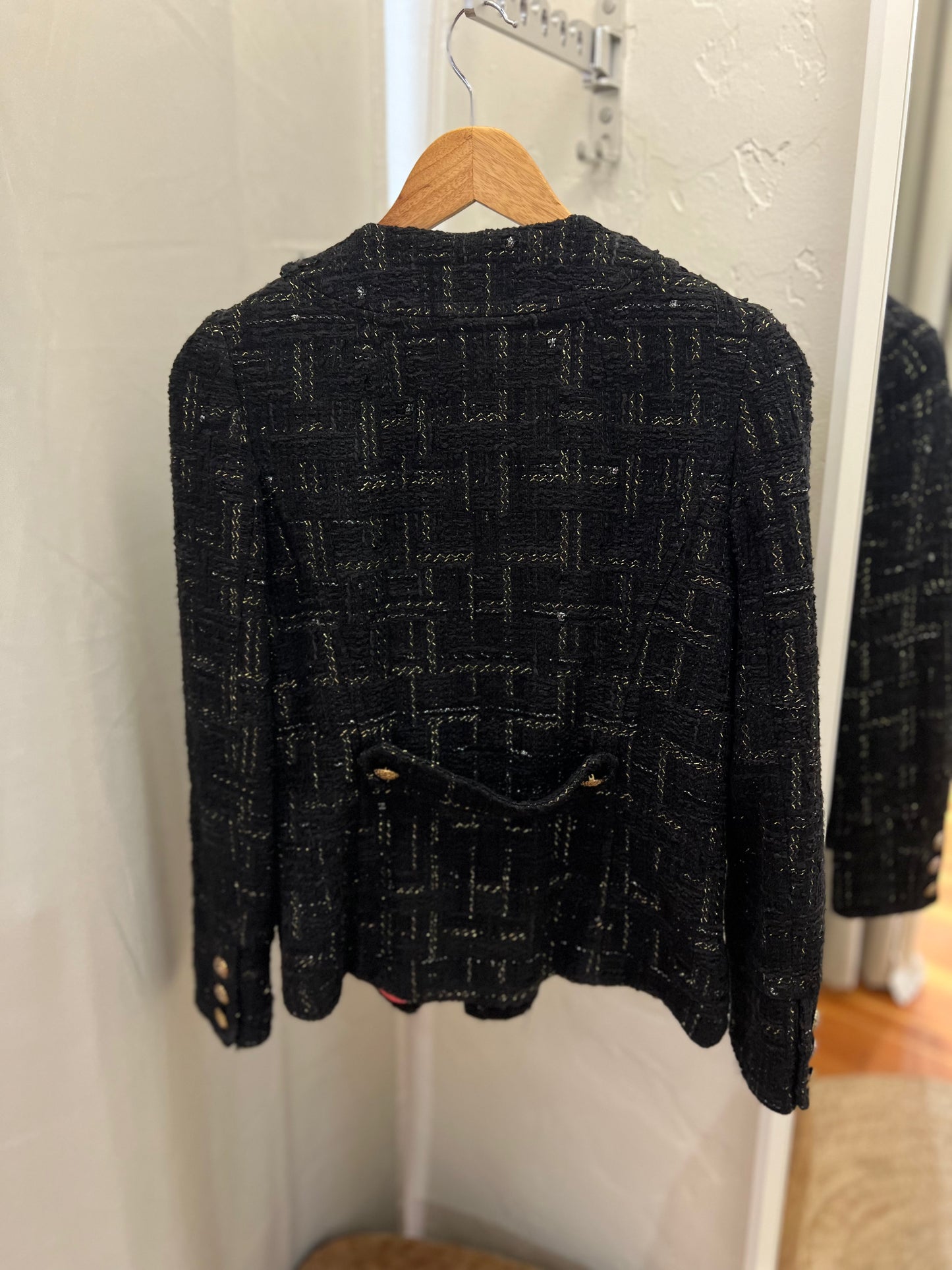 Milly Tweed Double Breasted Jacket