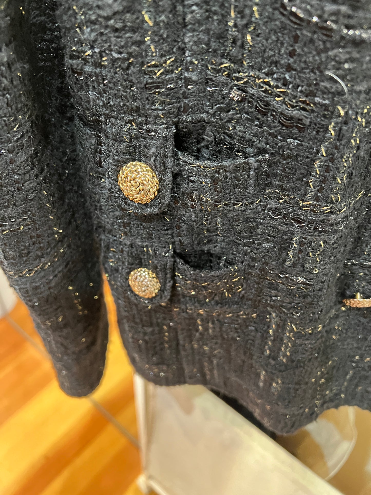 Milly Tweed Double Breasted Jacket