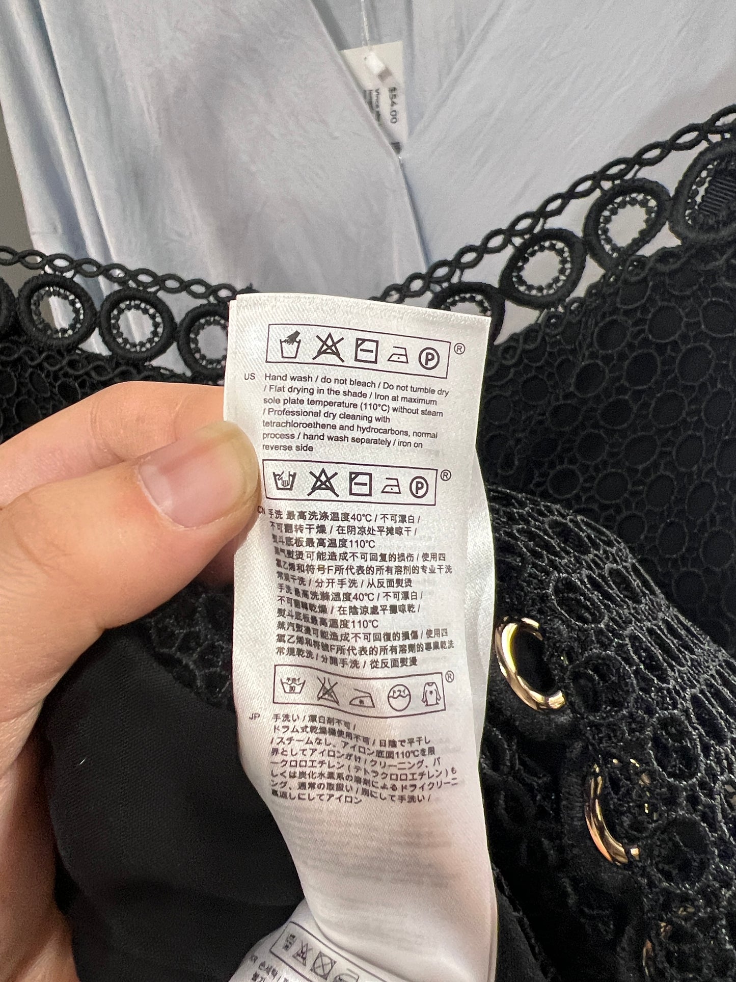 Maje Ravi black fit-and-flare dress