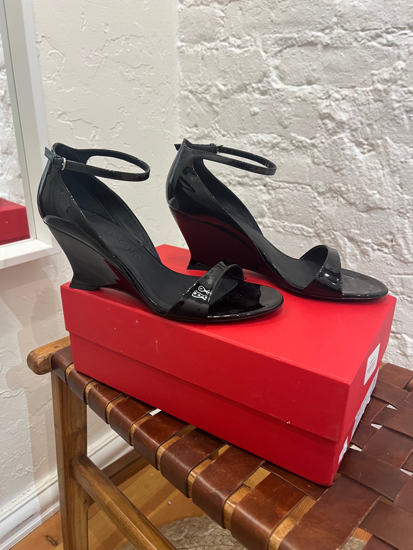 Salvatore Ferragamo Vidette Wedge Sandals