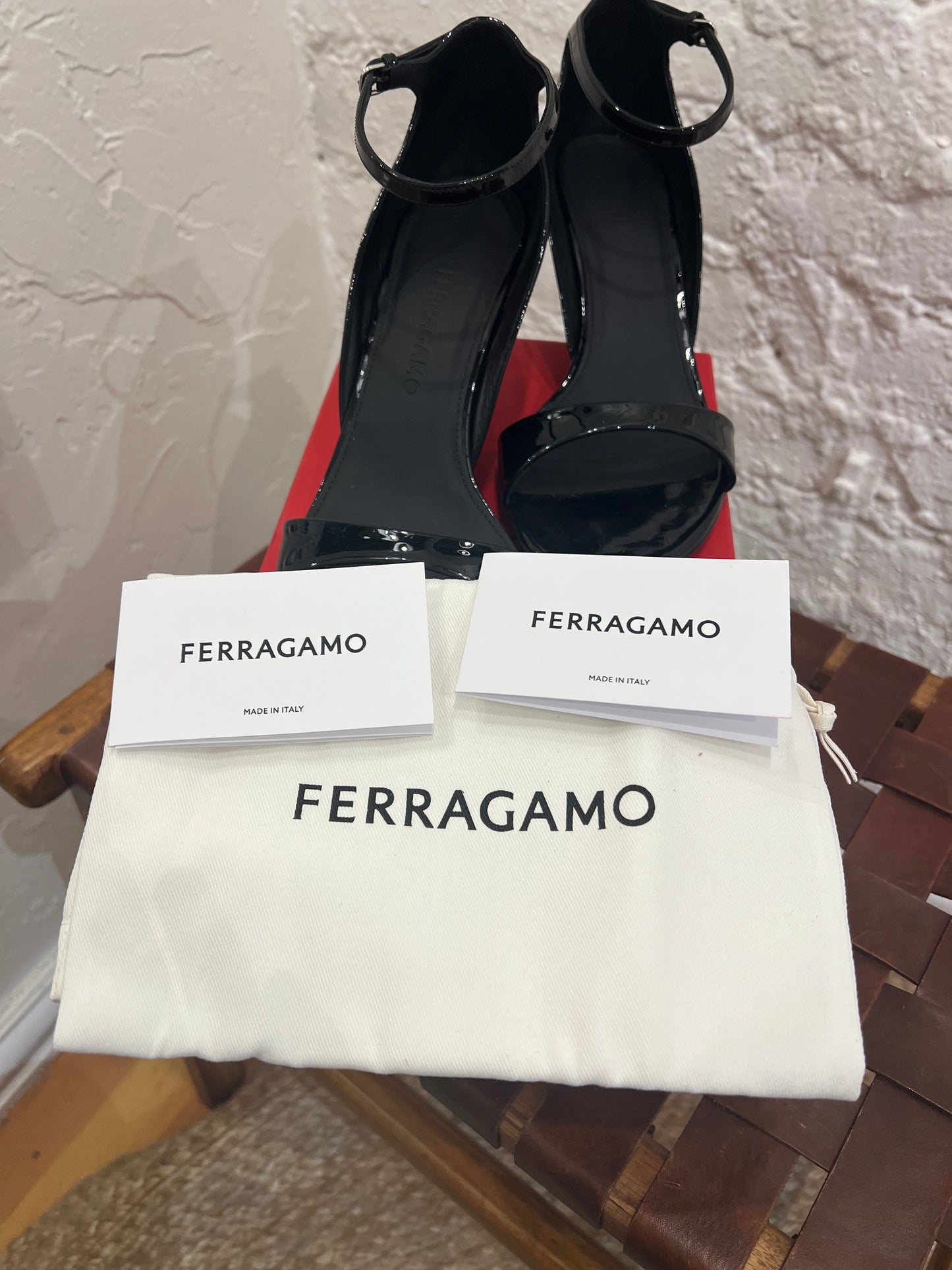 Salvatore Ferragamo Vidette Wedge Sandals