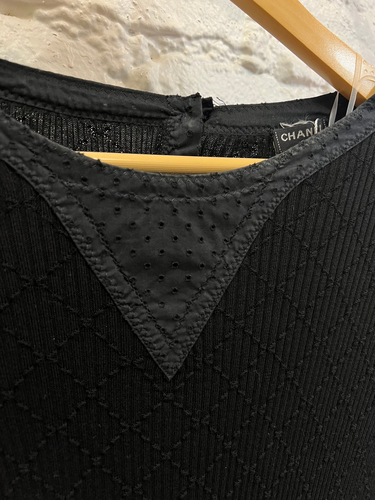 Chanel Ribbed Knit Dress
