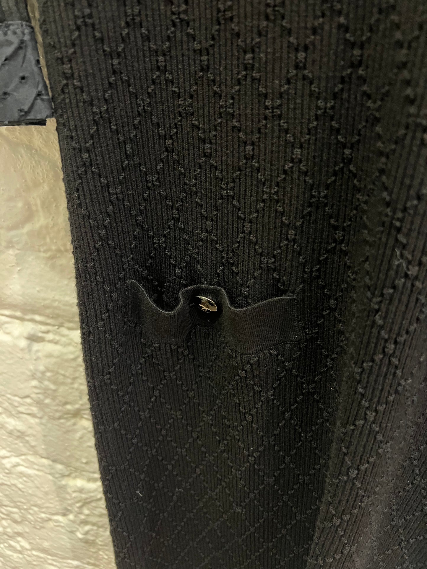 Chanel Ribbed Knit Dress