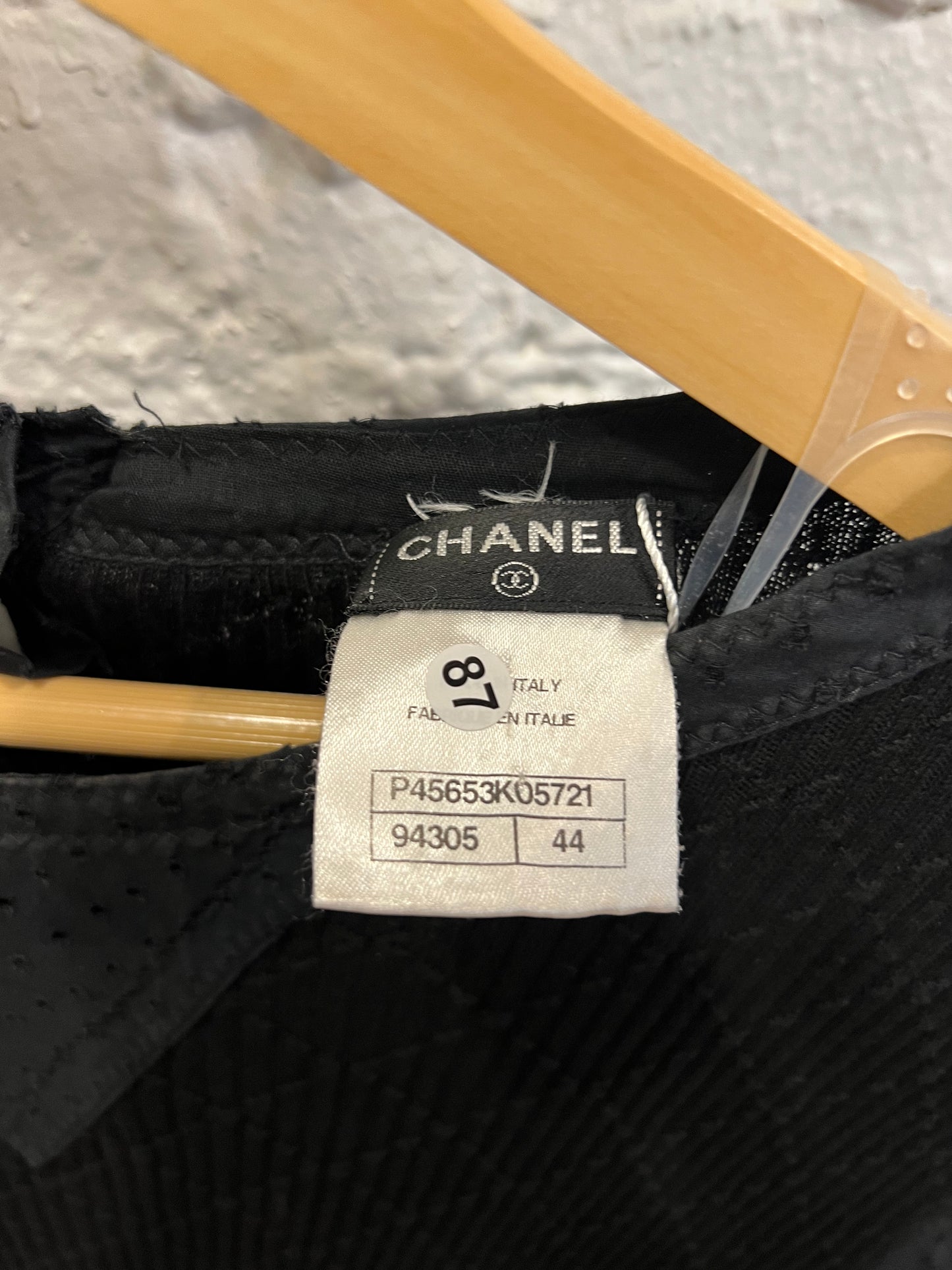 Chanel Ribbed Knit Dress