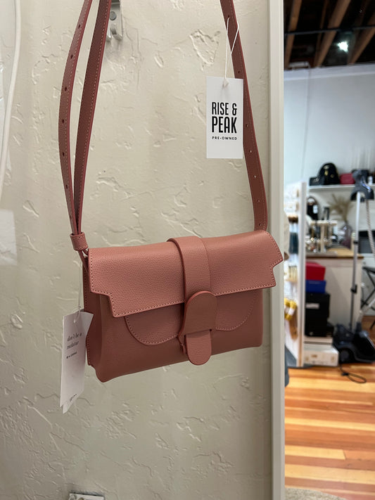 Senreve Aria Mauve Crossbody Belt Bag