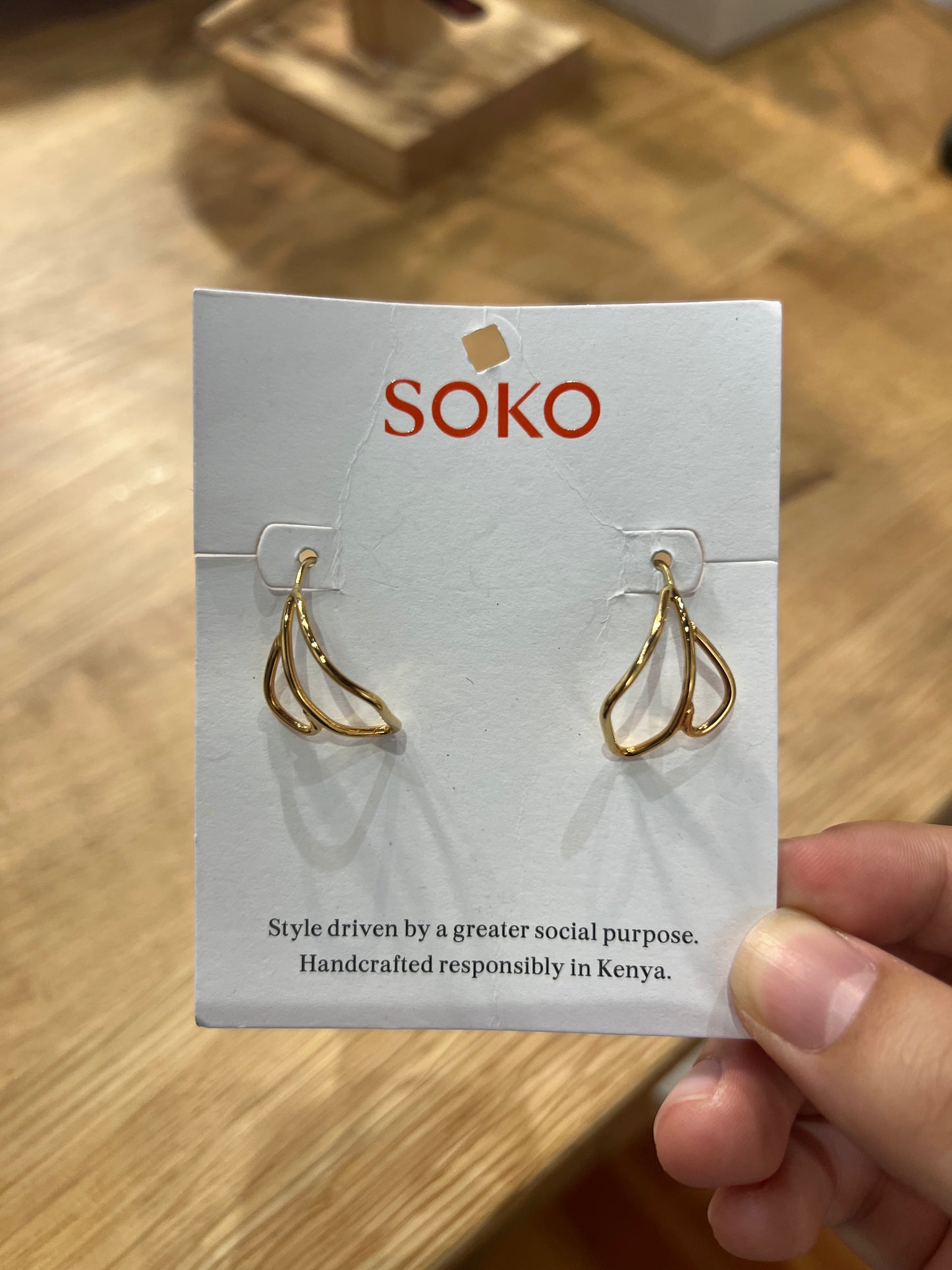 Soko Waridi Threader Earrings