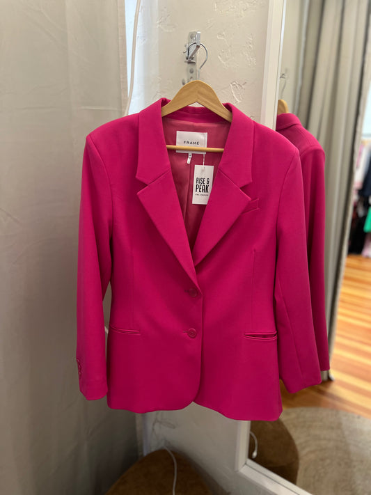 Frame Denim Pink Blazer