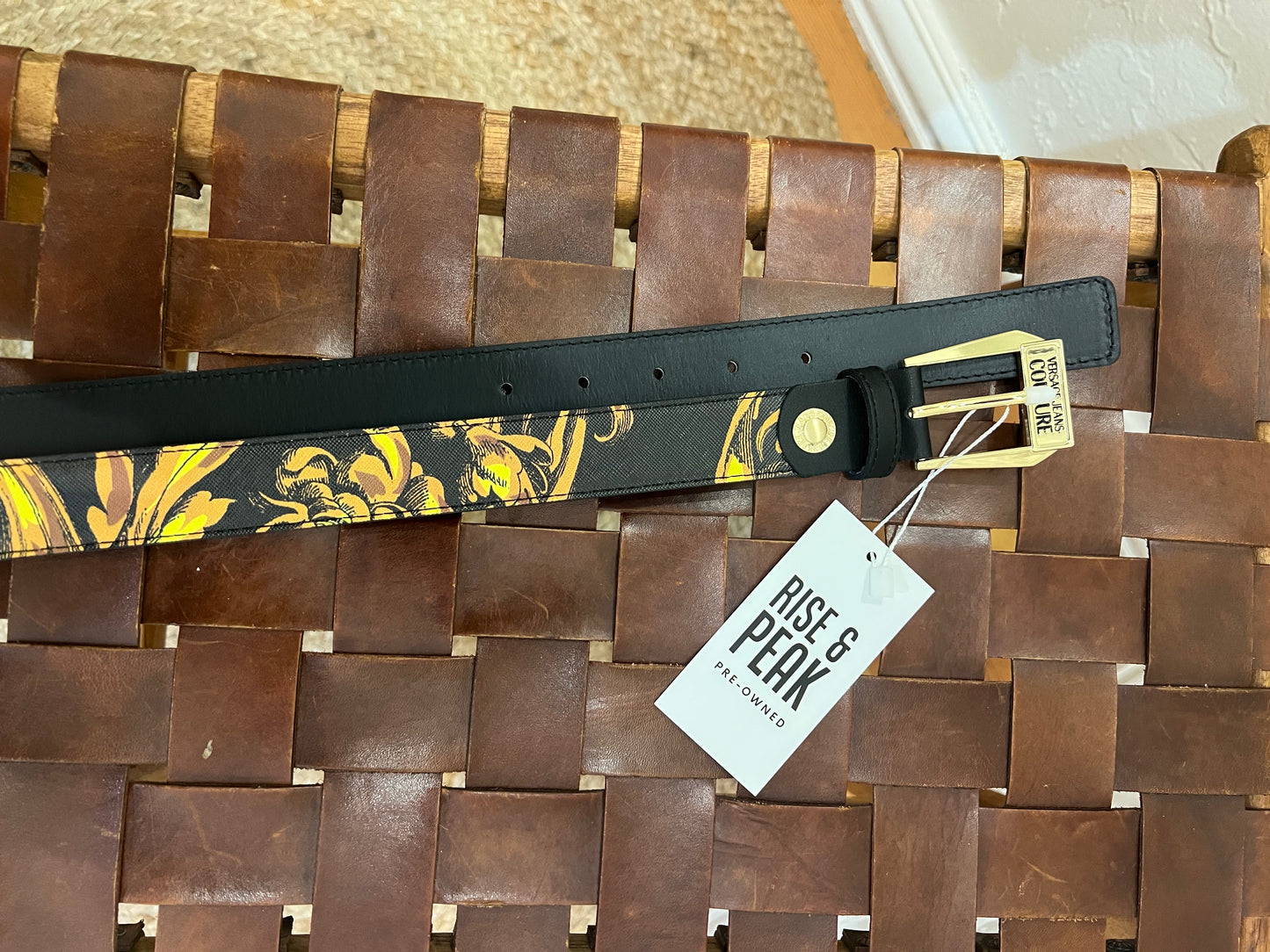 Versace Jeans Couture Regalia Baroque Belt
